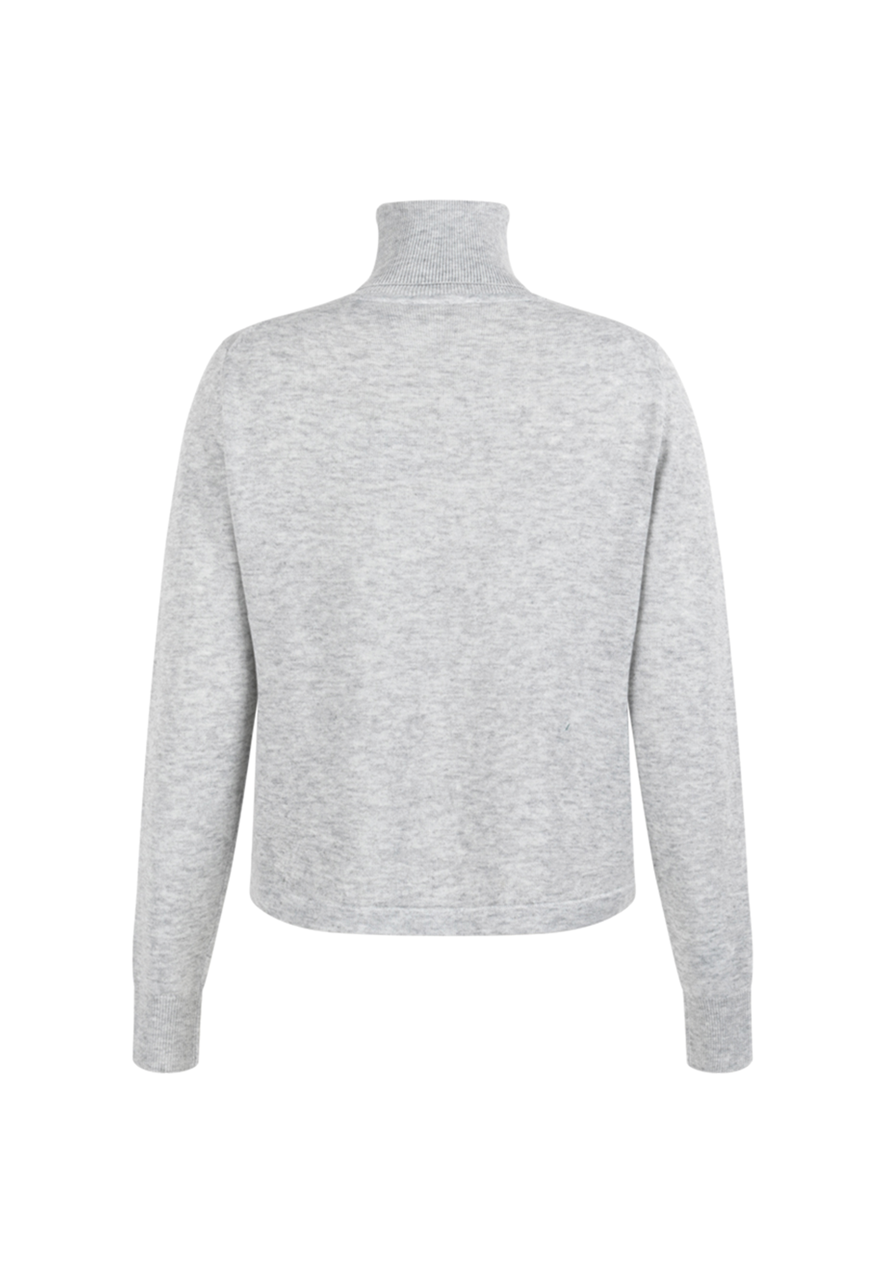 MILLA KNITTED PULL LONG SLEEVE LIGHT GREY MELEE 4