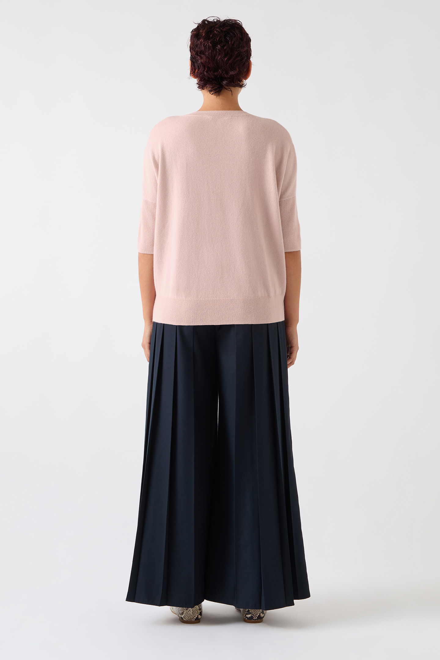 TK MARA KNIT T-SHIRT LIGHT PINK 2