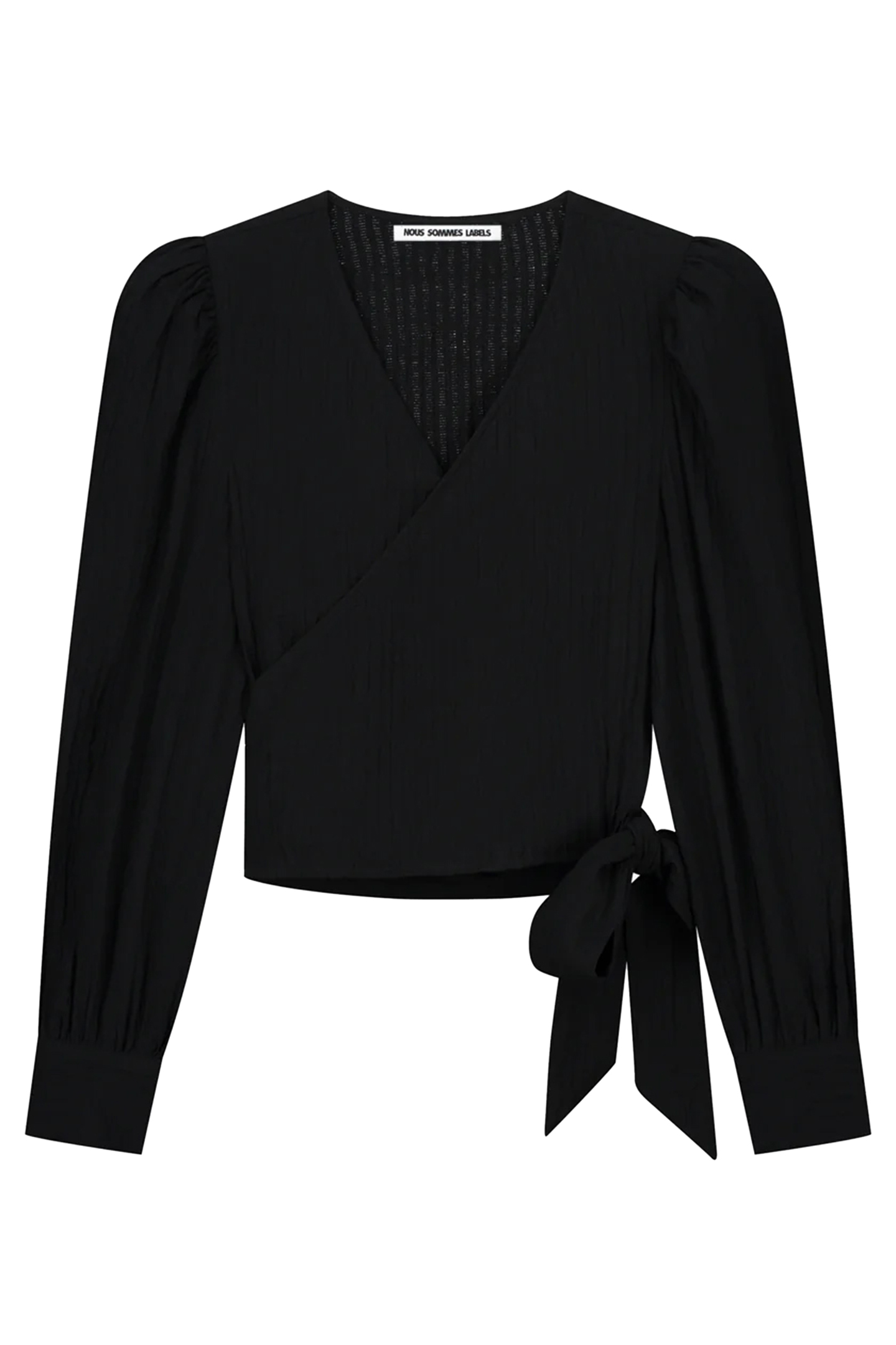 NOUS SOMMES LABELS – HANNIE TOP BLACK 3