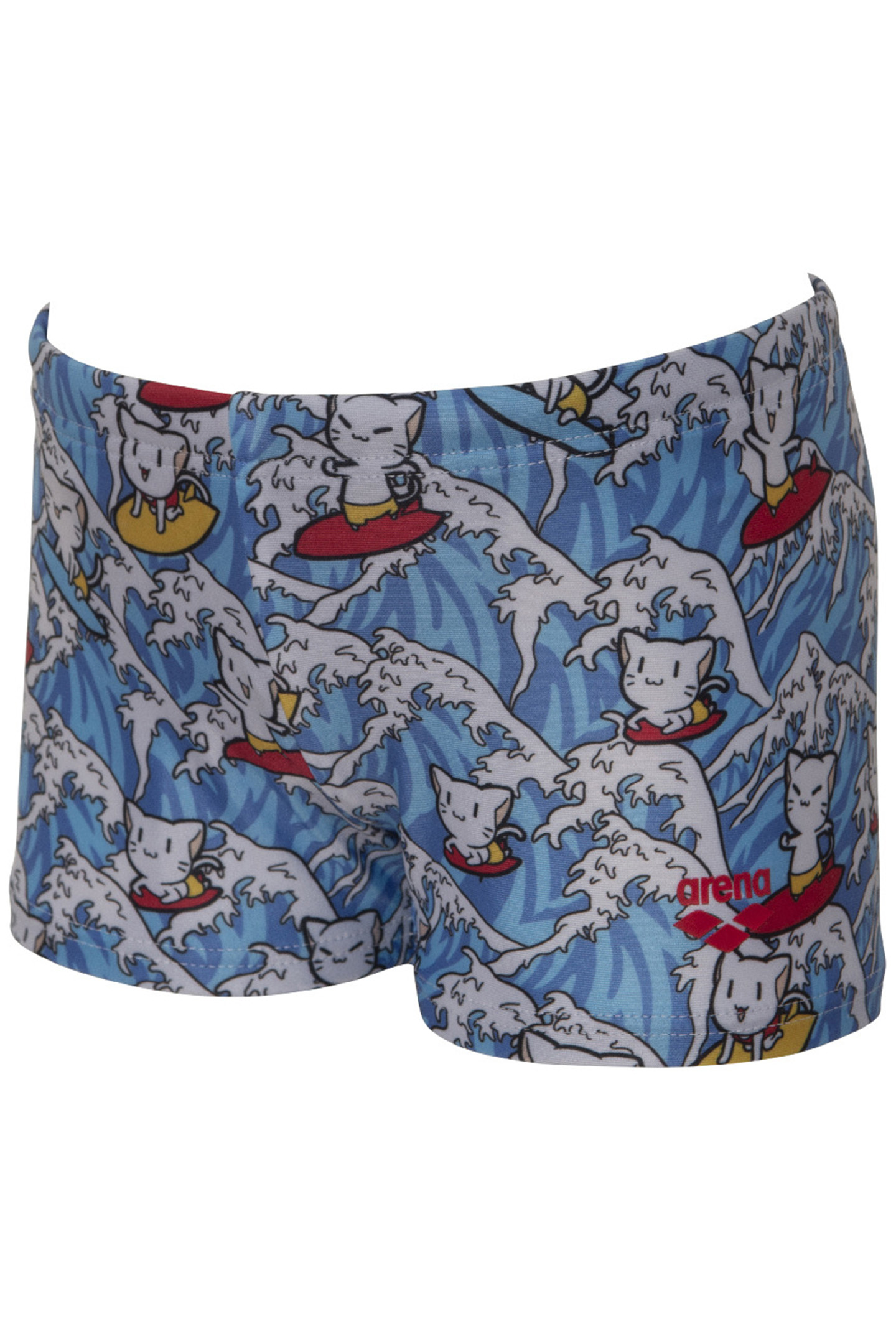 SURFING KIDS BOY SHORT TURQUOISE MULTI 3