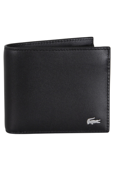 LACOSTE BLACK WALLET WITH KEYCHAIN 1