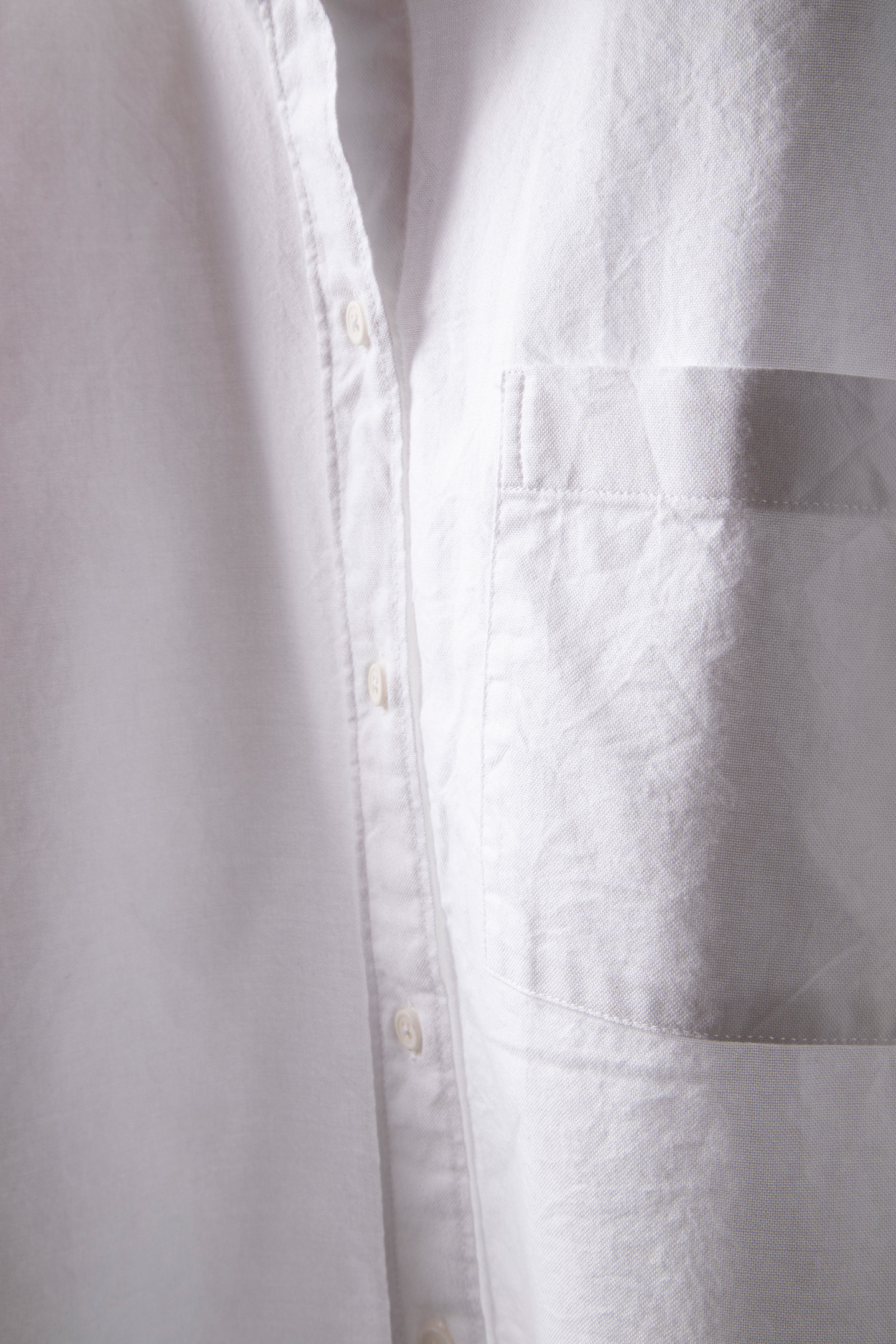 ROSSA OXFORD BOYFIT SHIRT LINEN WHITE 4