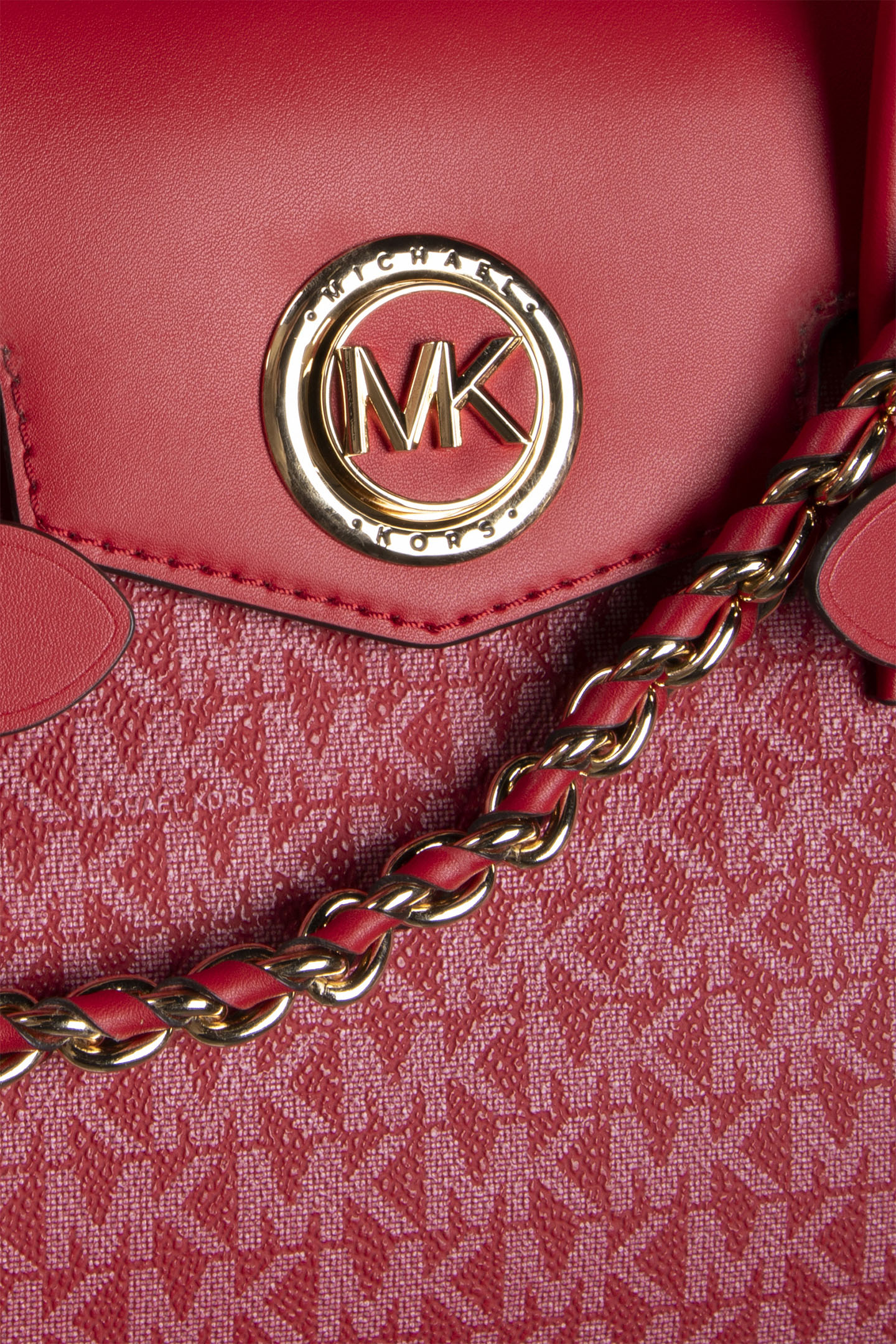 SM FLAP SATCHEL CRIMSON 5