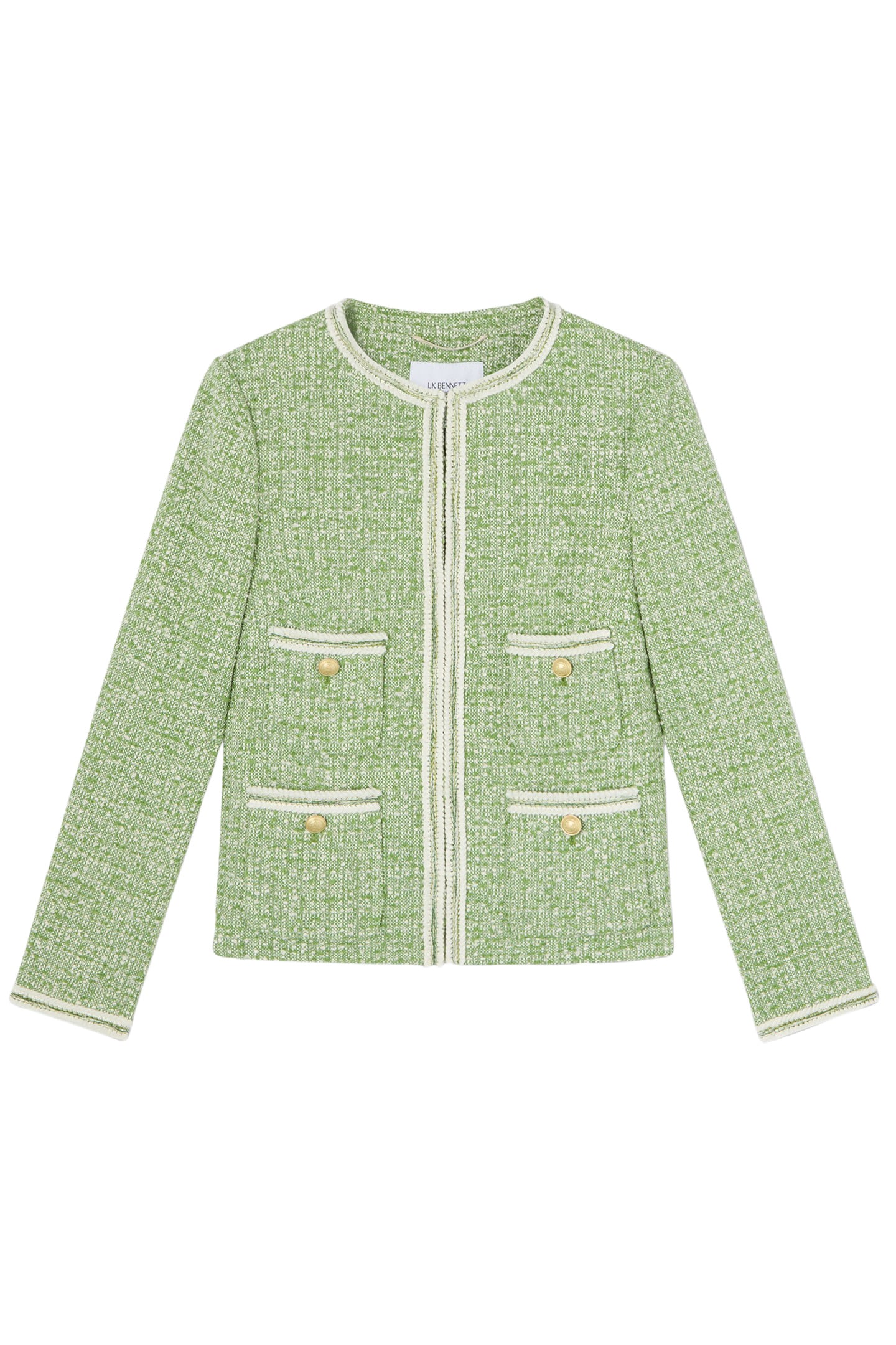 JK CHARLIE TWEED JACKET GREEN 4