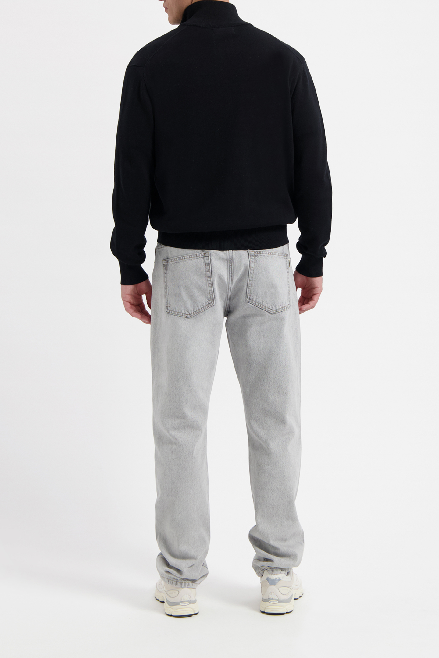 WAL – BLAKE ZIP CARDIGAN BLACK 3