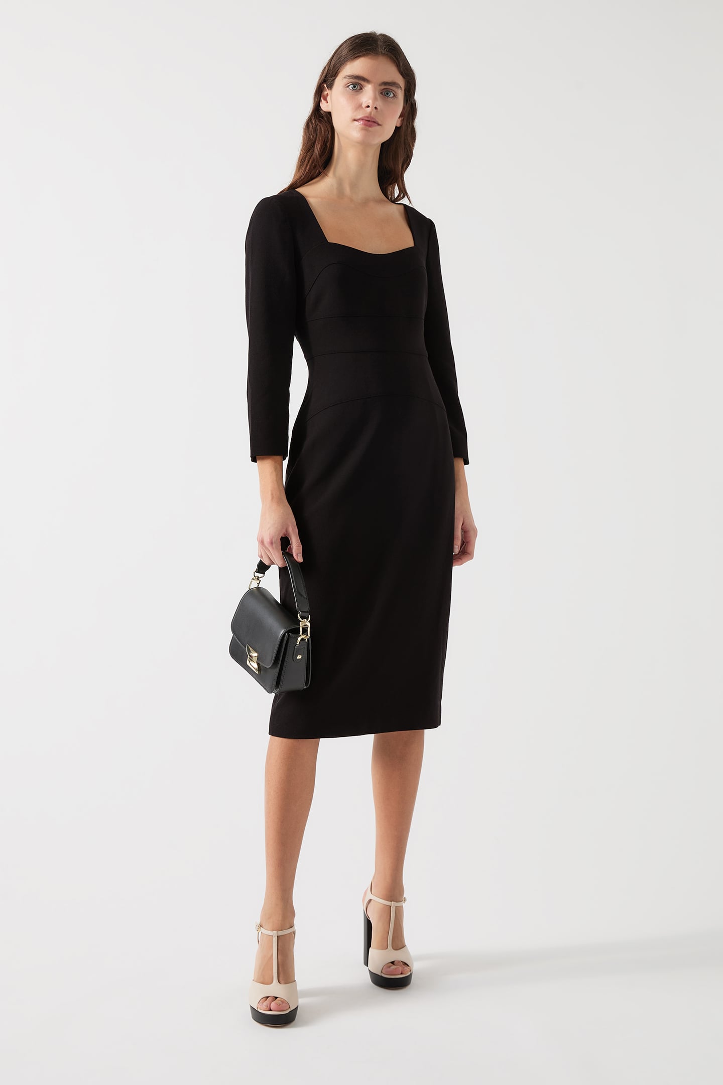 DR ALTYN CREPE DRESS BLACK 1