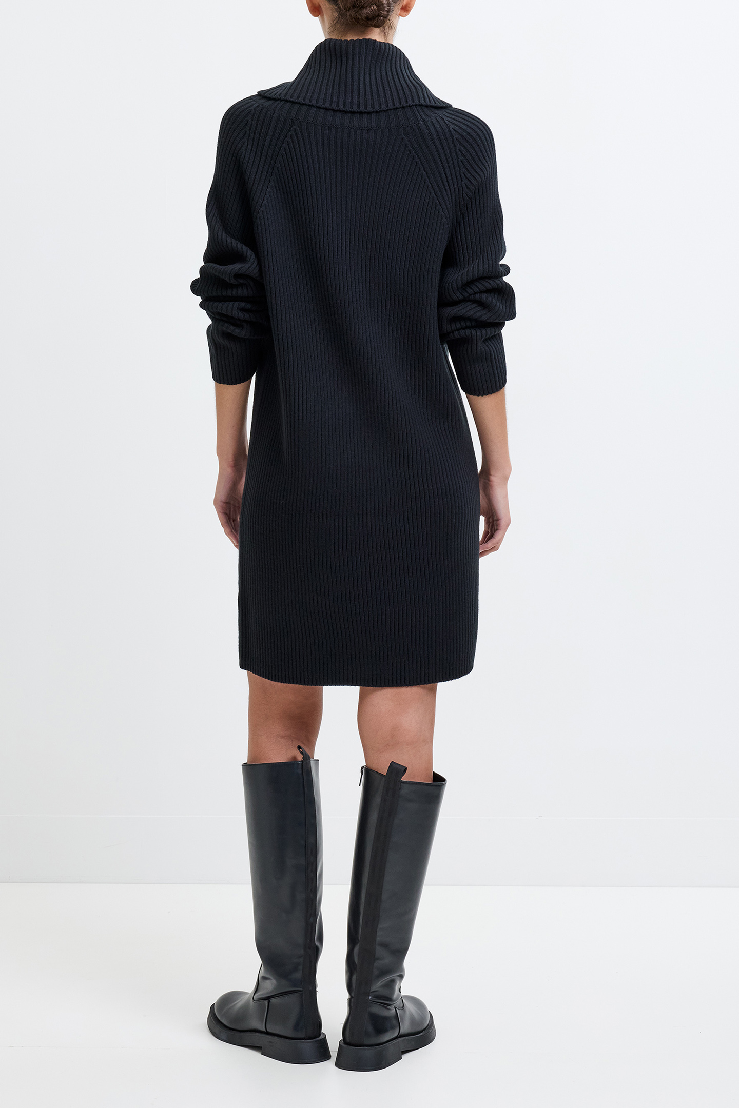 BABYSOFT RIBBED DRESS BLACK 3