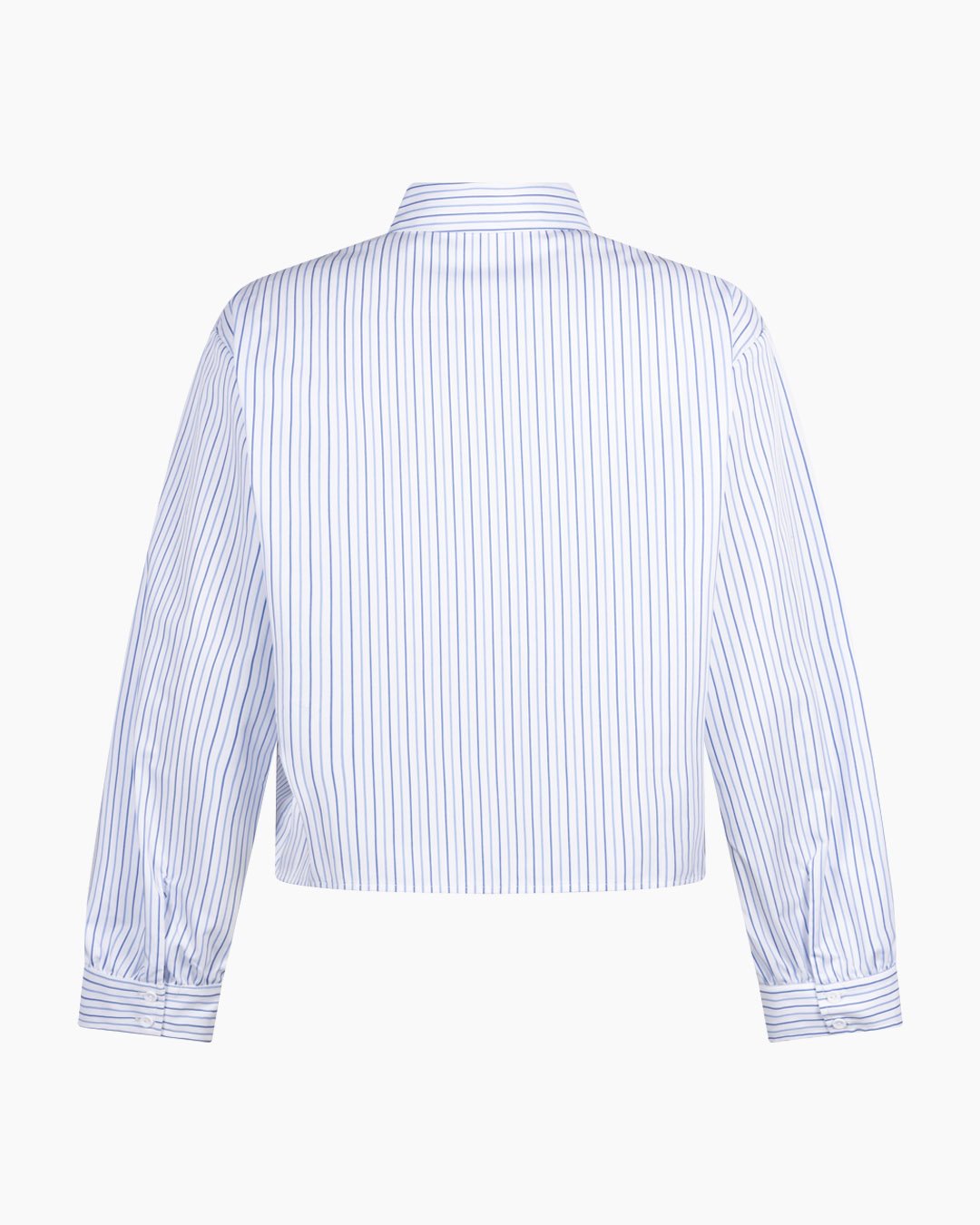 DIEGA SHIRT LONG SLEEVE BLUE WHITE STRIPE 4