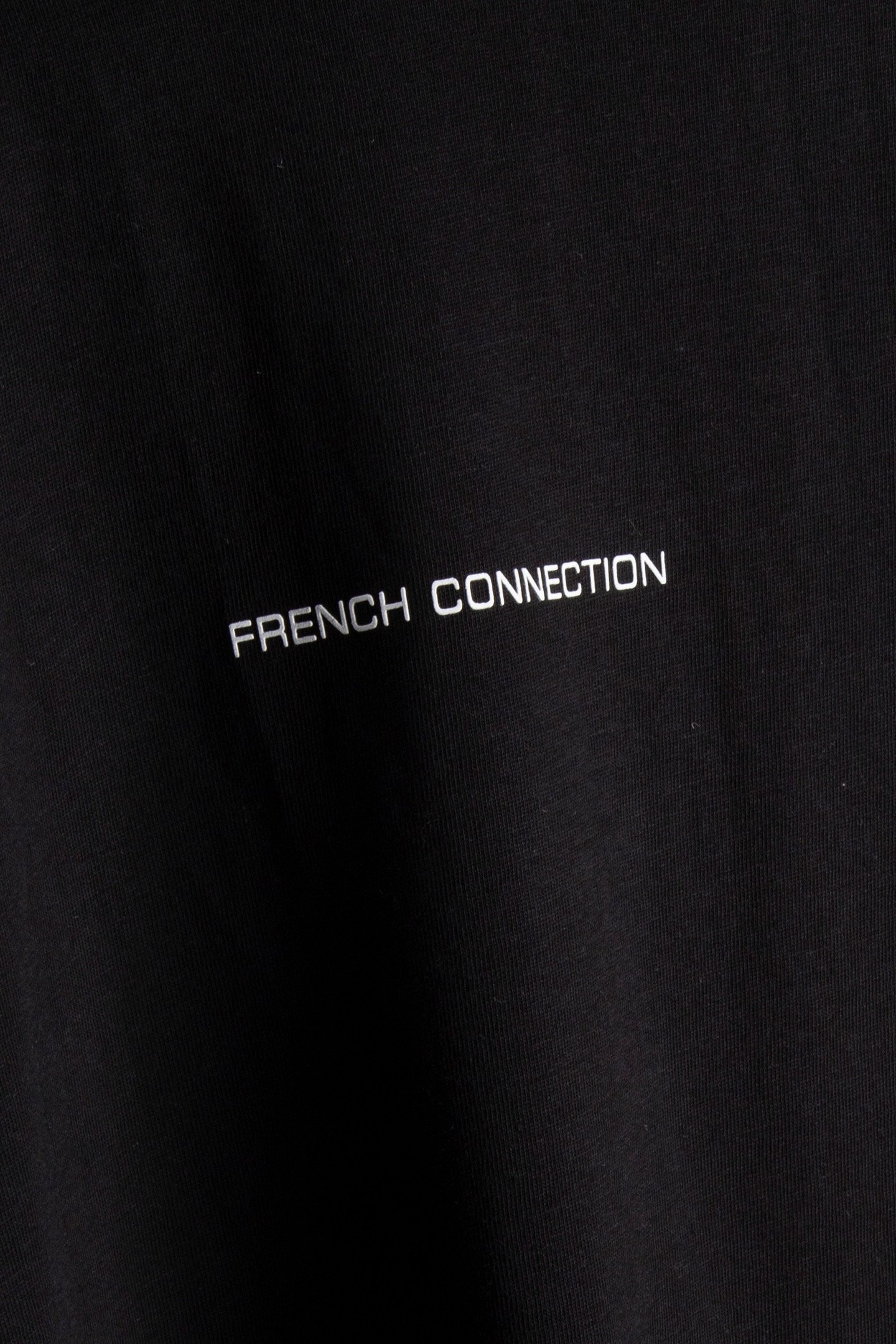 FRENCH CONNECTION TEE BLACK/WHITE 4