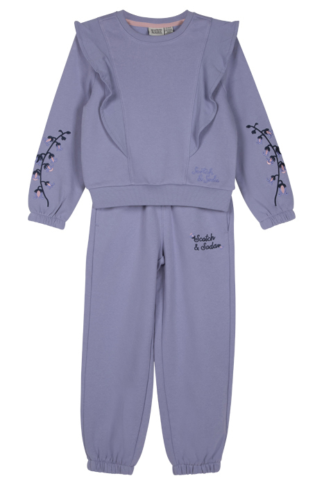 GIRLS FLEECE SET LILAC 1