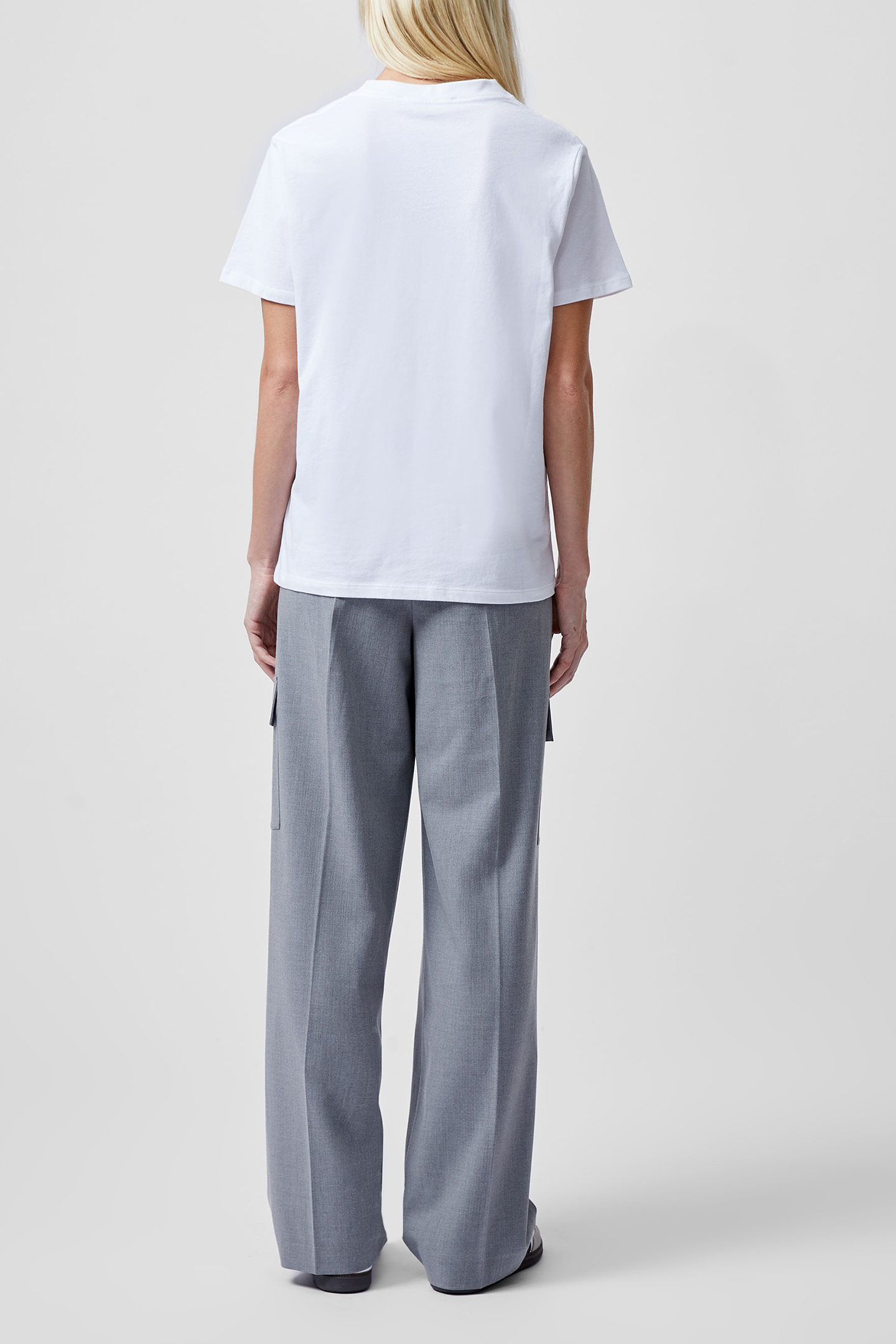 1OSE LOGO PEACHED GRAPHIC TEE LINEN WHITE 2