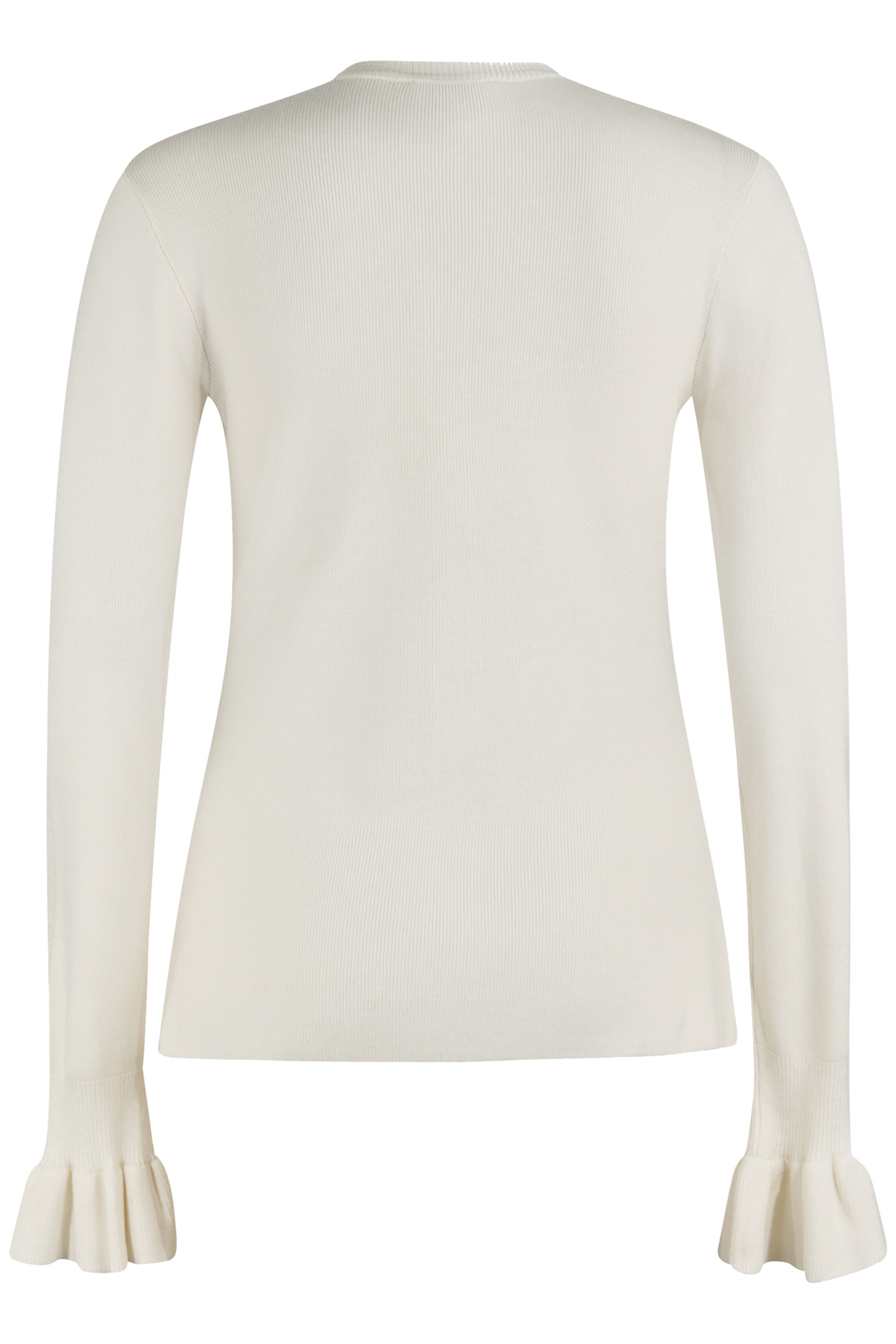 SBFRILL SLEEVE CARDIGAN OFFWHITE 5