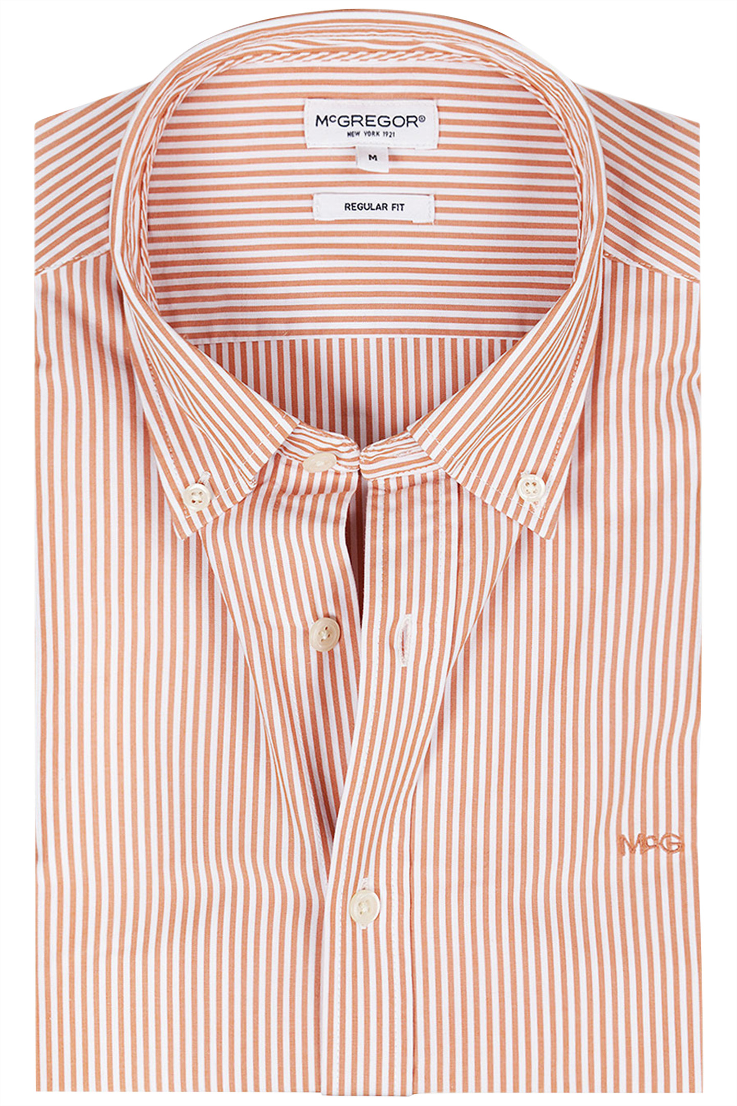 POPLIN STRIPE PEACHED SHIRT SUNDOWN 6
