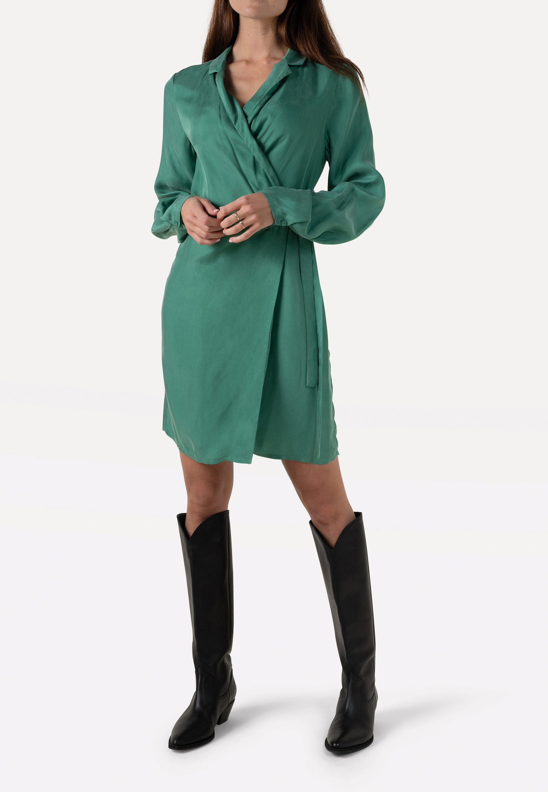 MILOU DRESS LONG SLEEVE FIR 1