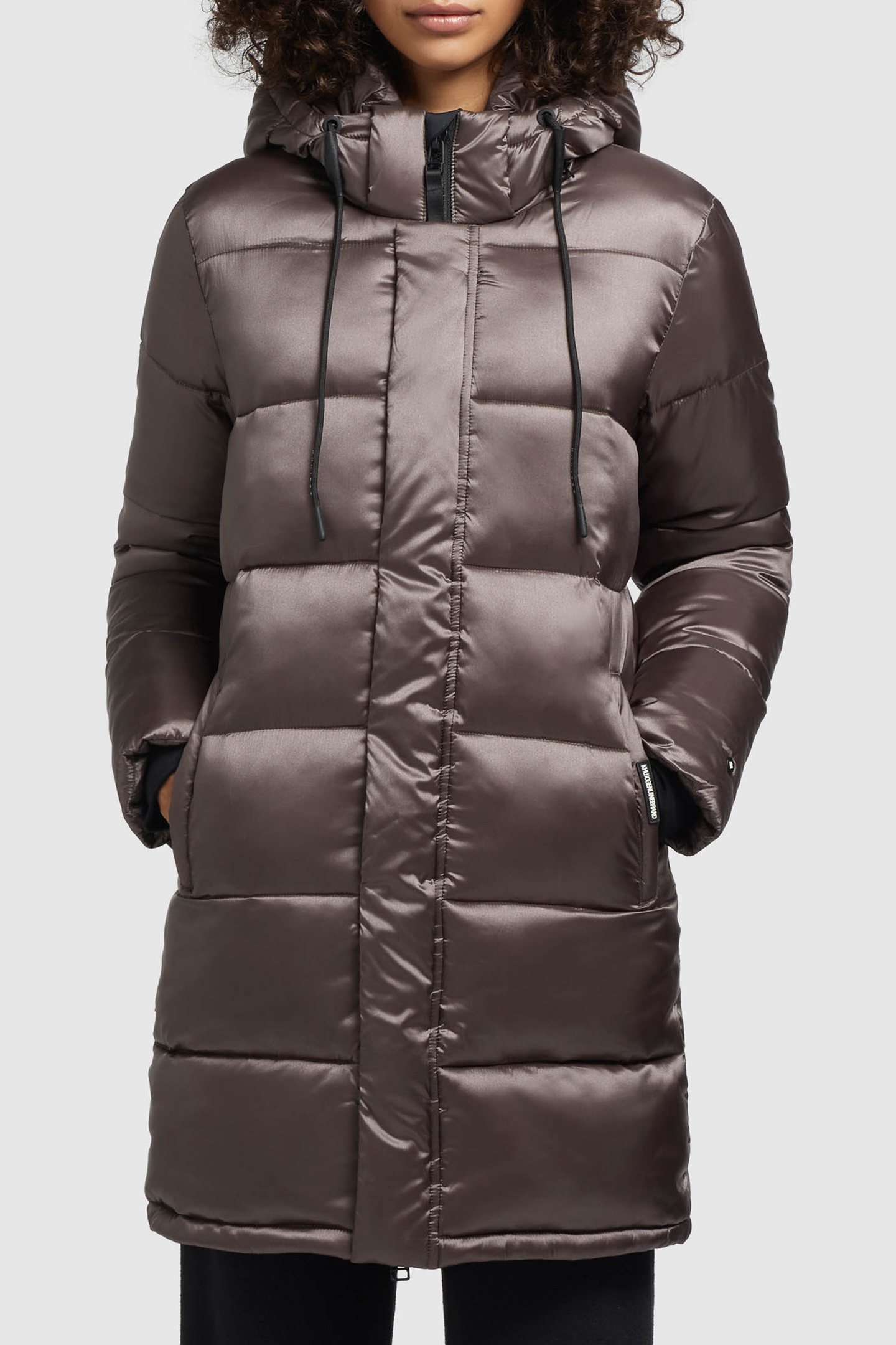 WORD SATIN STONE TAUPE 1