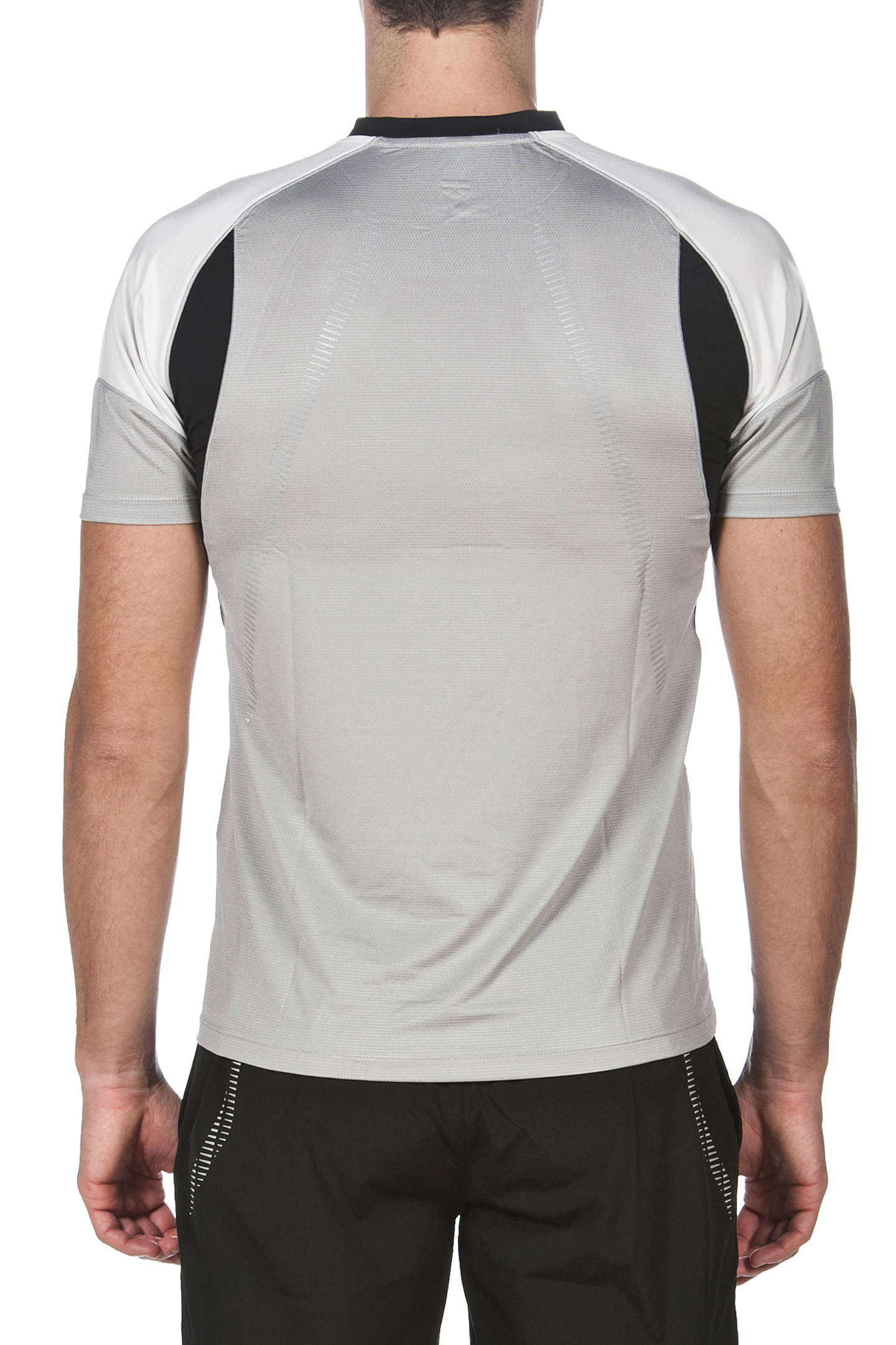 TL TECH S/S RAGLAN TEE BLACK-GREY-ICE 2