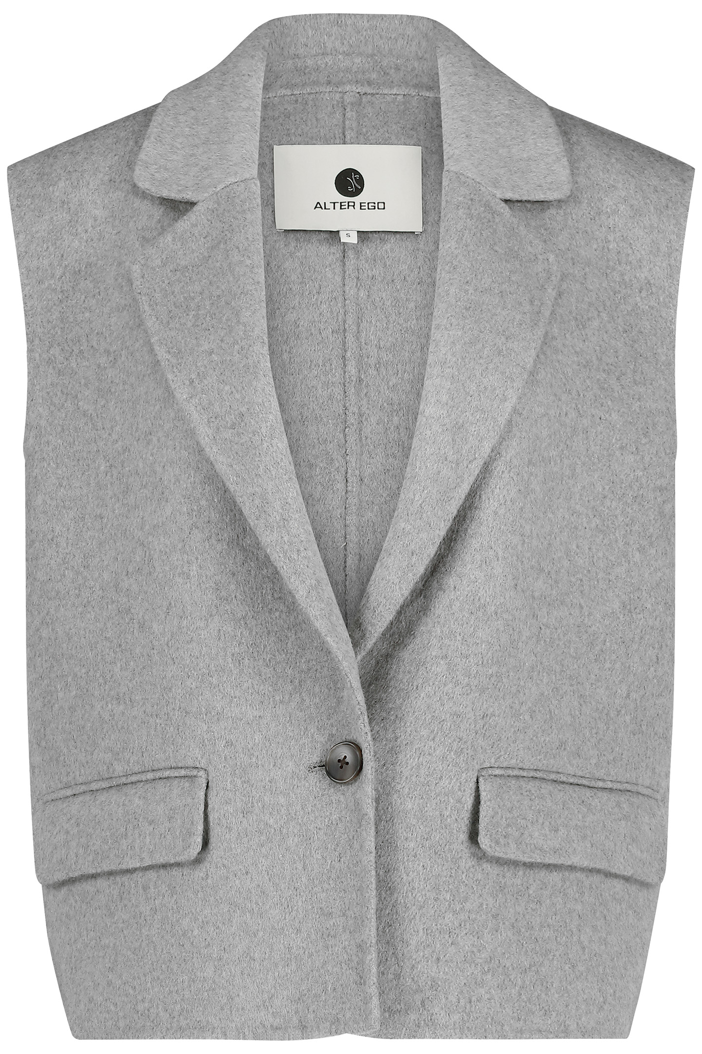 LAURENCE BODYWARMER GREY MELANGE 5