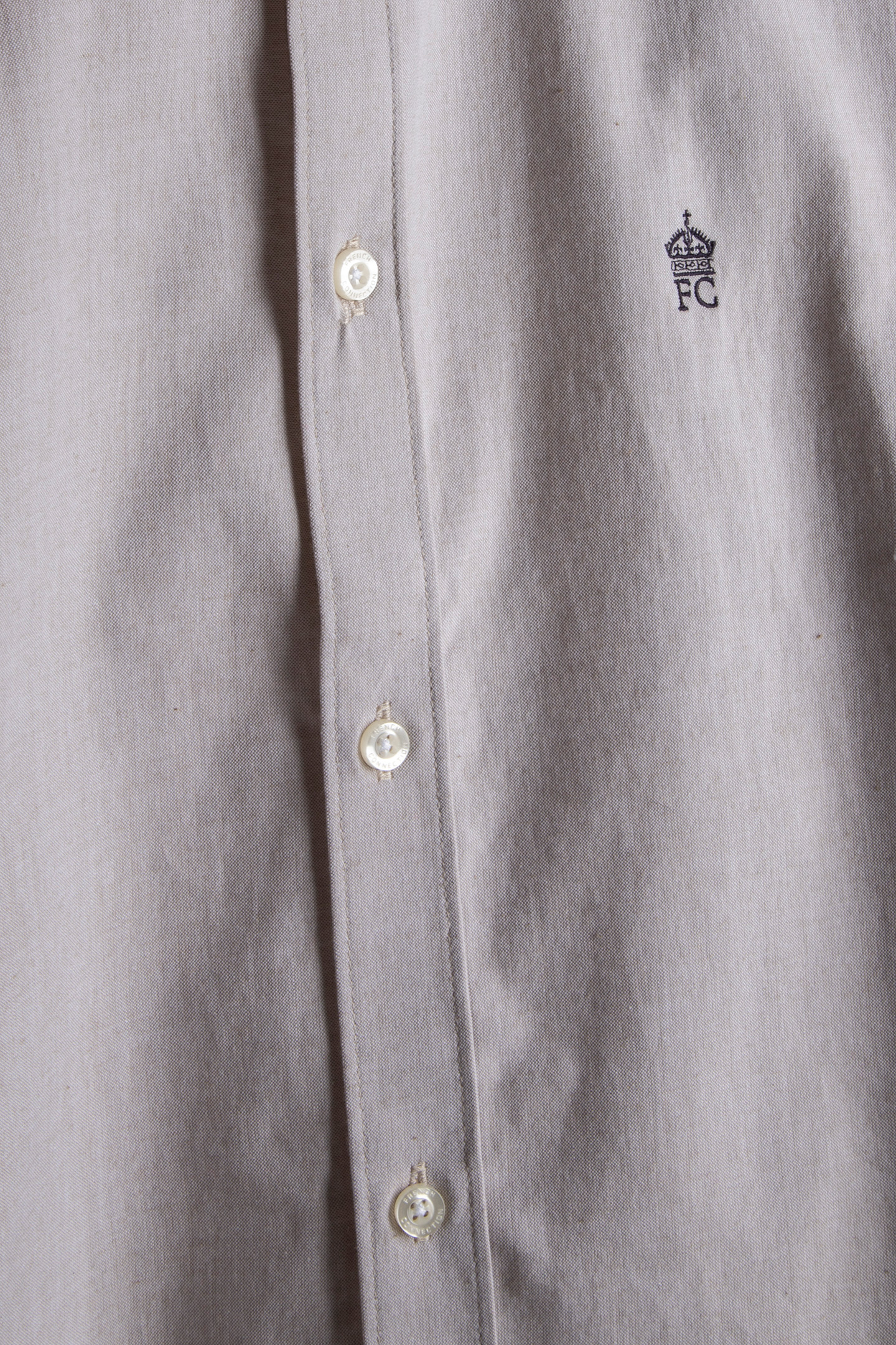 OXFORD LONG SLEEVE SHIRT STONE 3