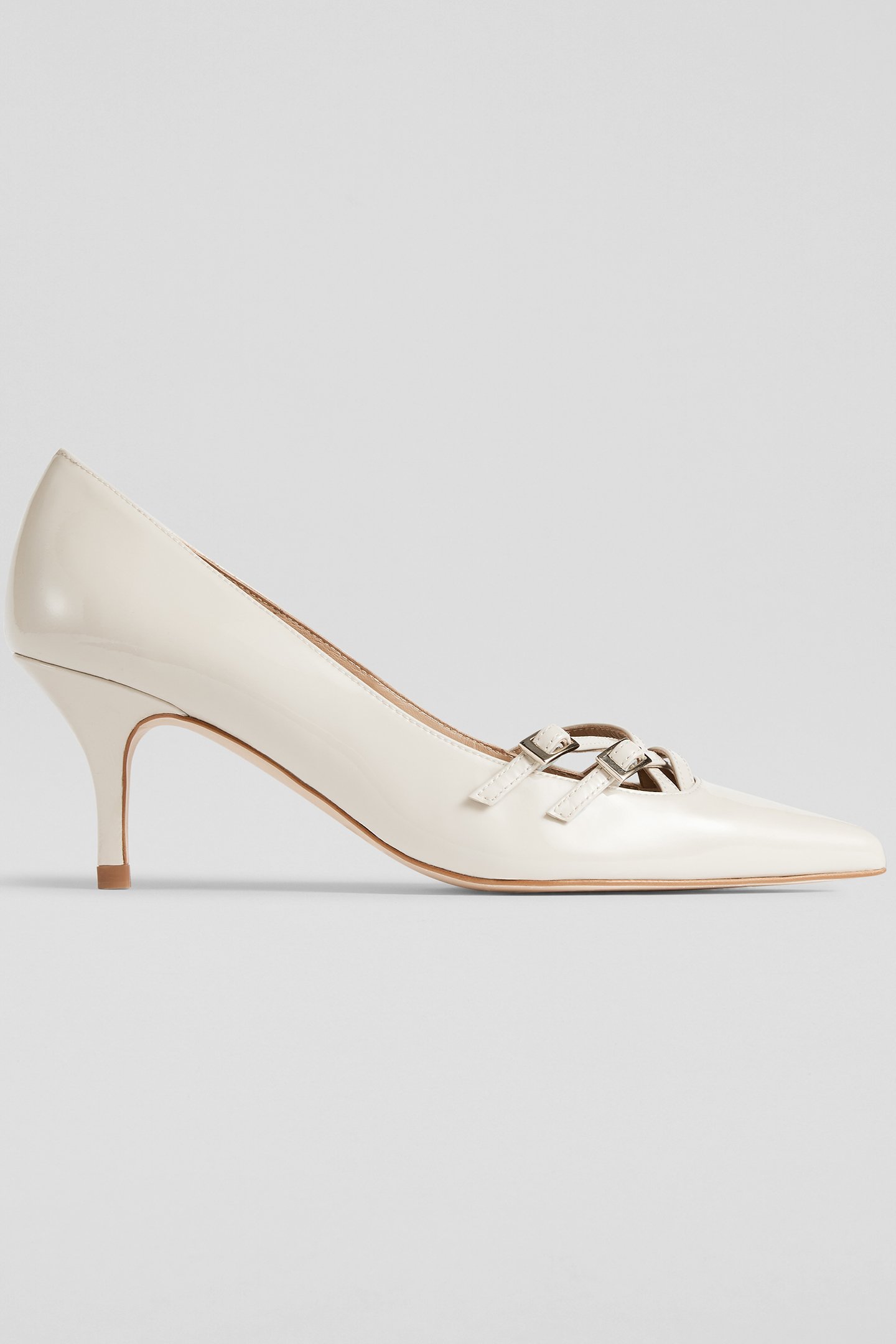 CC LAILA MULTI BUCKLE CREAM by LK Bennett