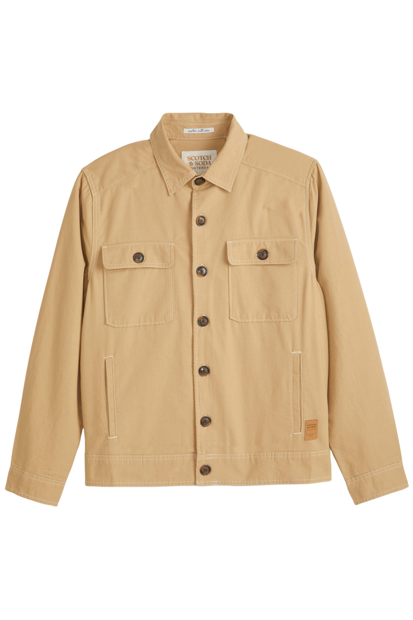 CANVAS TRUCKER MEDIUM BROWN 1