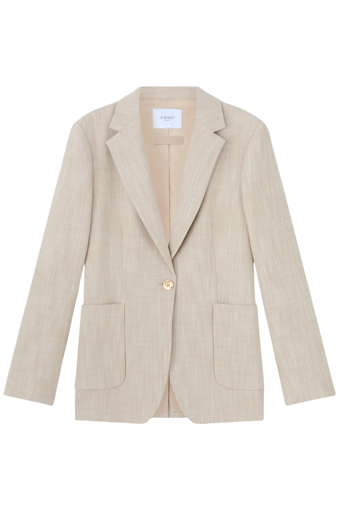 JK AMELIA BELTED JACKET BEIGE 3