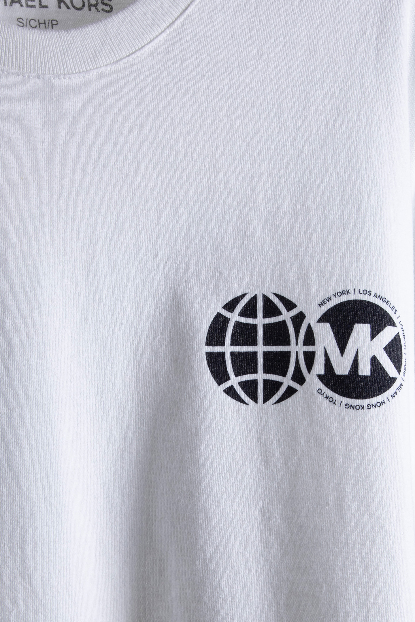 GLOBAL RECYCLED TEE WHITE 4