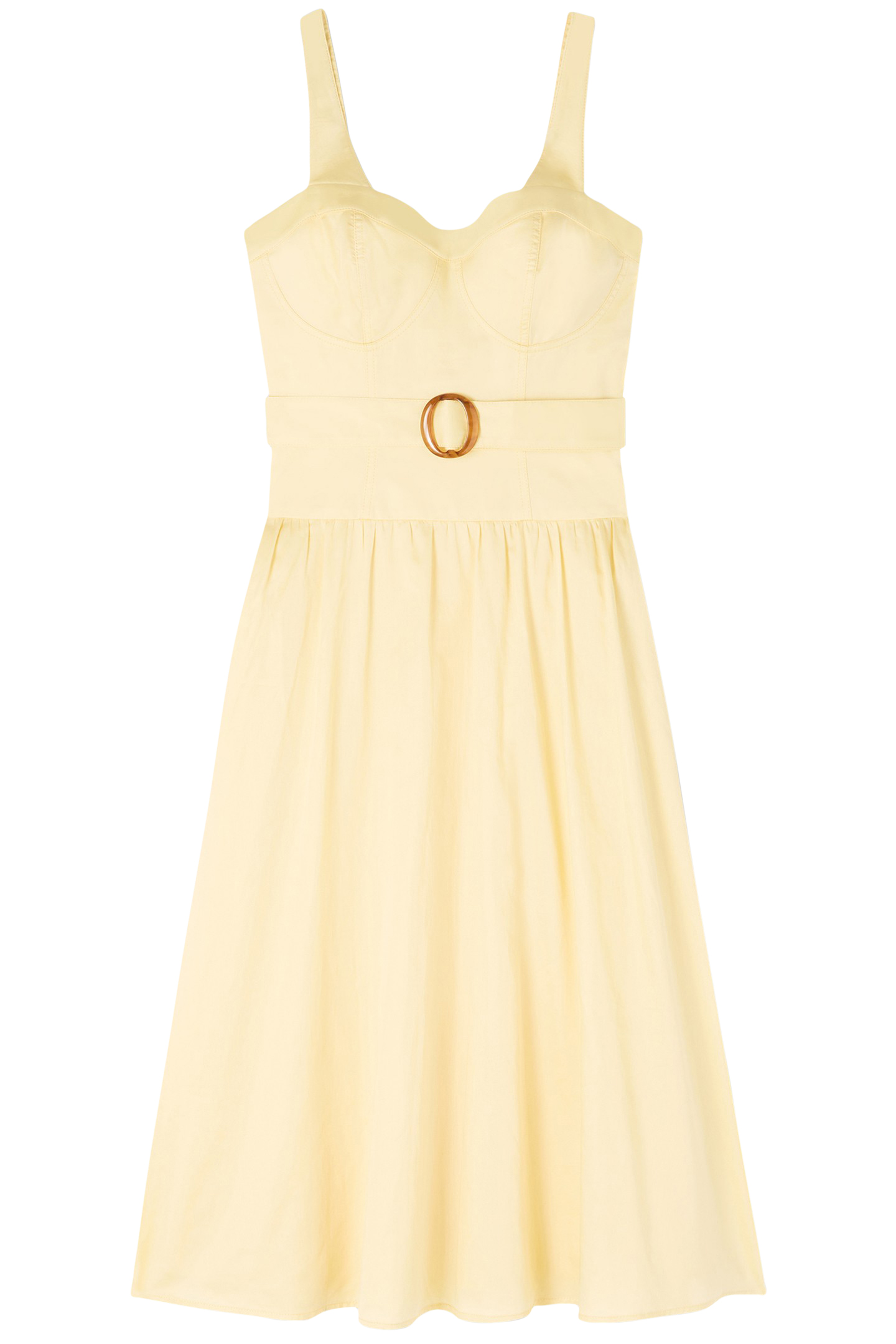 DR ALESSIA BUSTIER DRESS BUTTERMILK 3