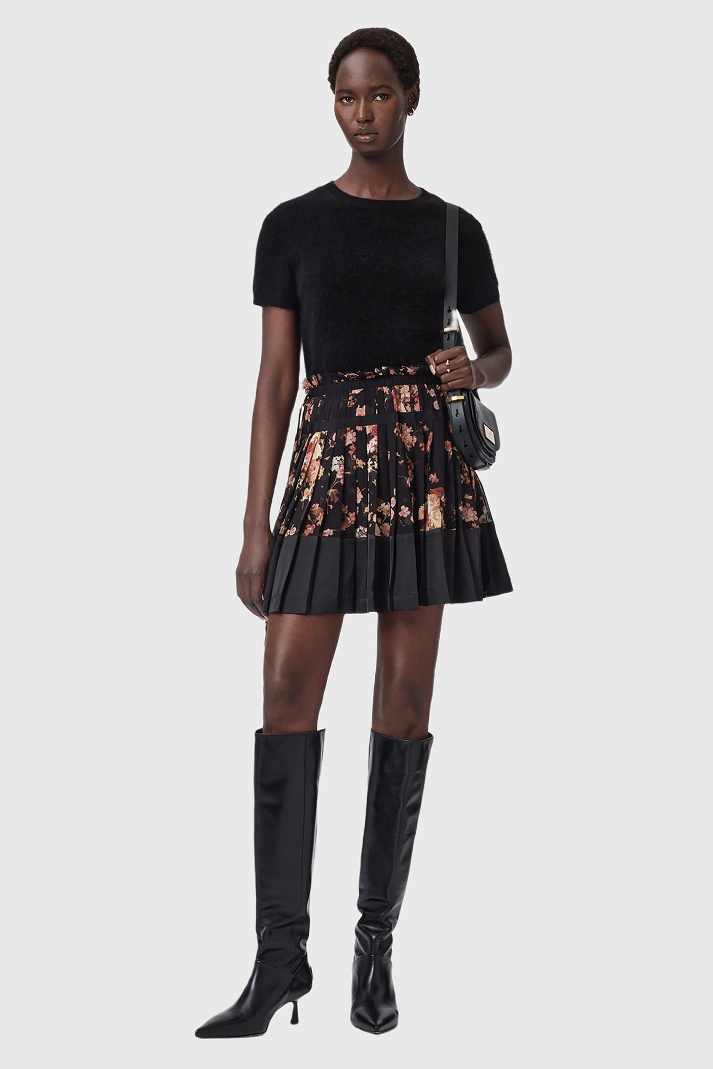 SAFFRON SKIRT ARMADA BLACK 6