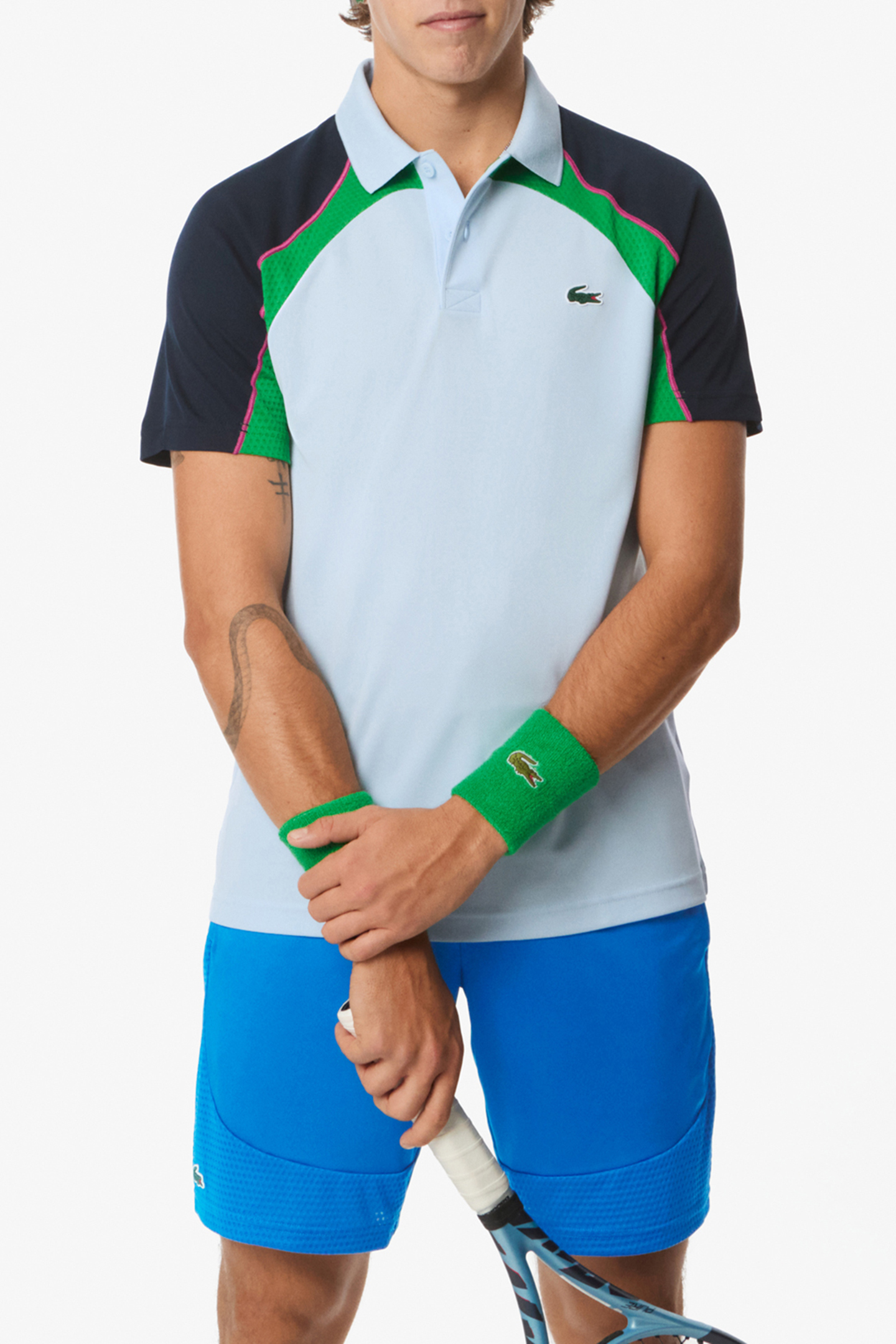 SHORTSLEEVE POLO RILL/NAVY BLUE-CALATHEA 1