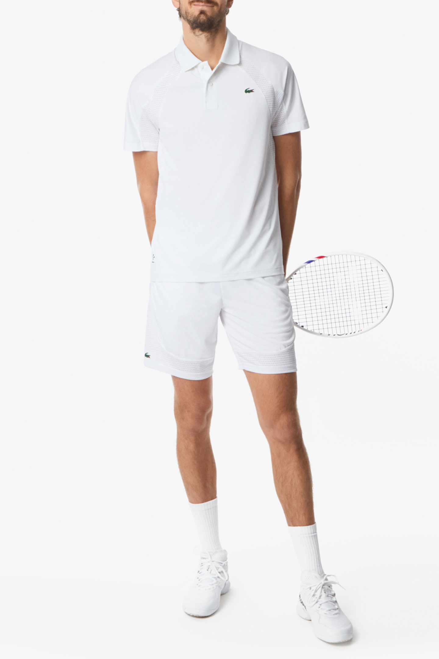 SHORTSLEEVE POLO WHITE/WHITE 3