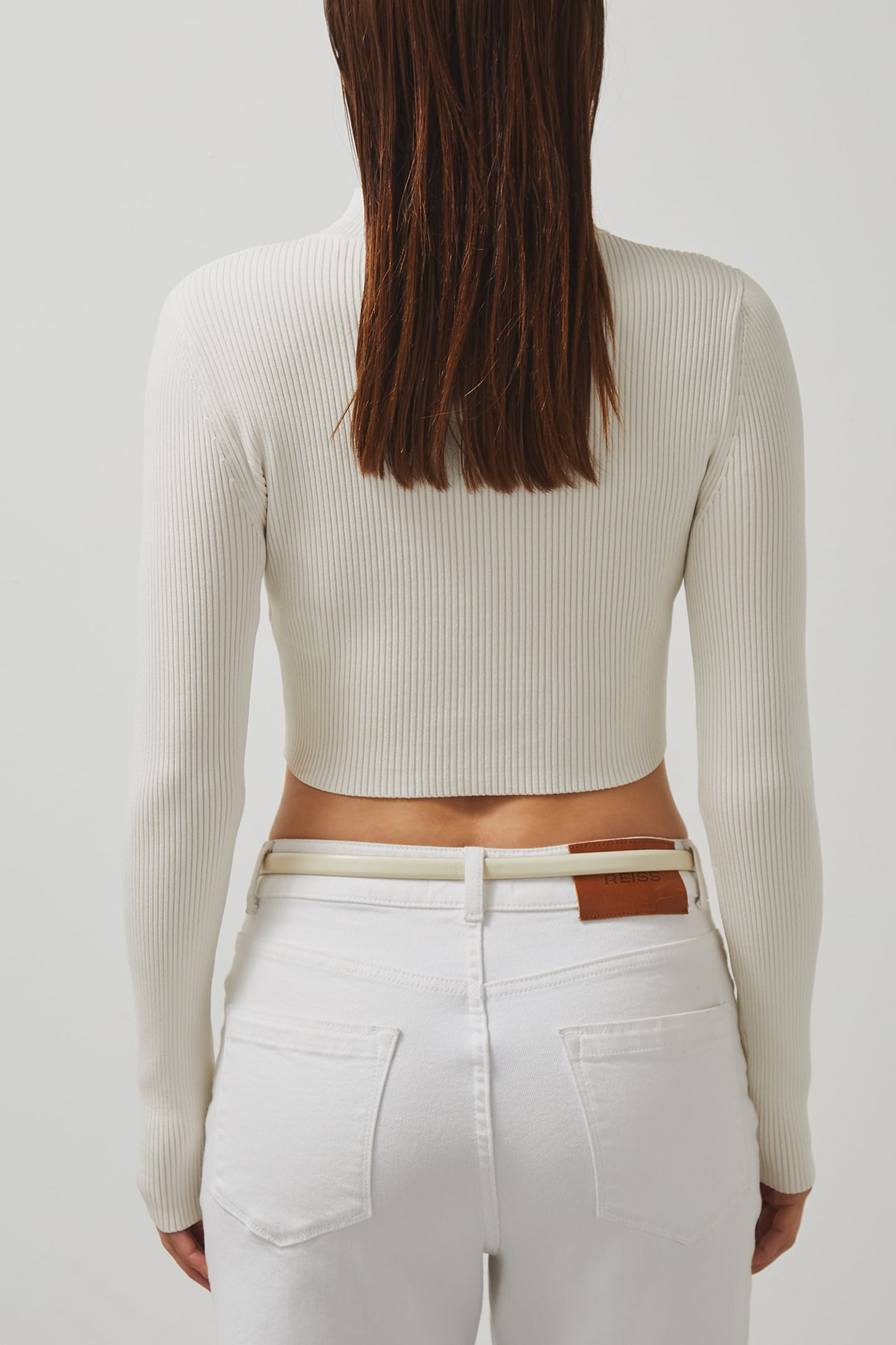 LS KNITTED MCLAREN SPEEDMARK TURTLE NECK WHITE 2