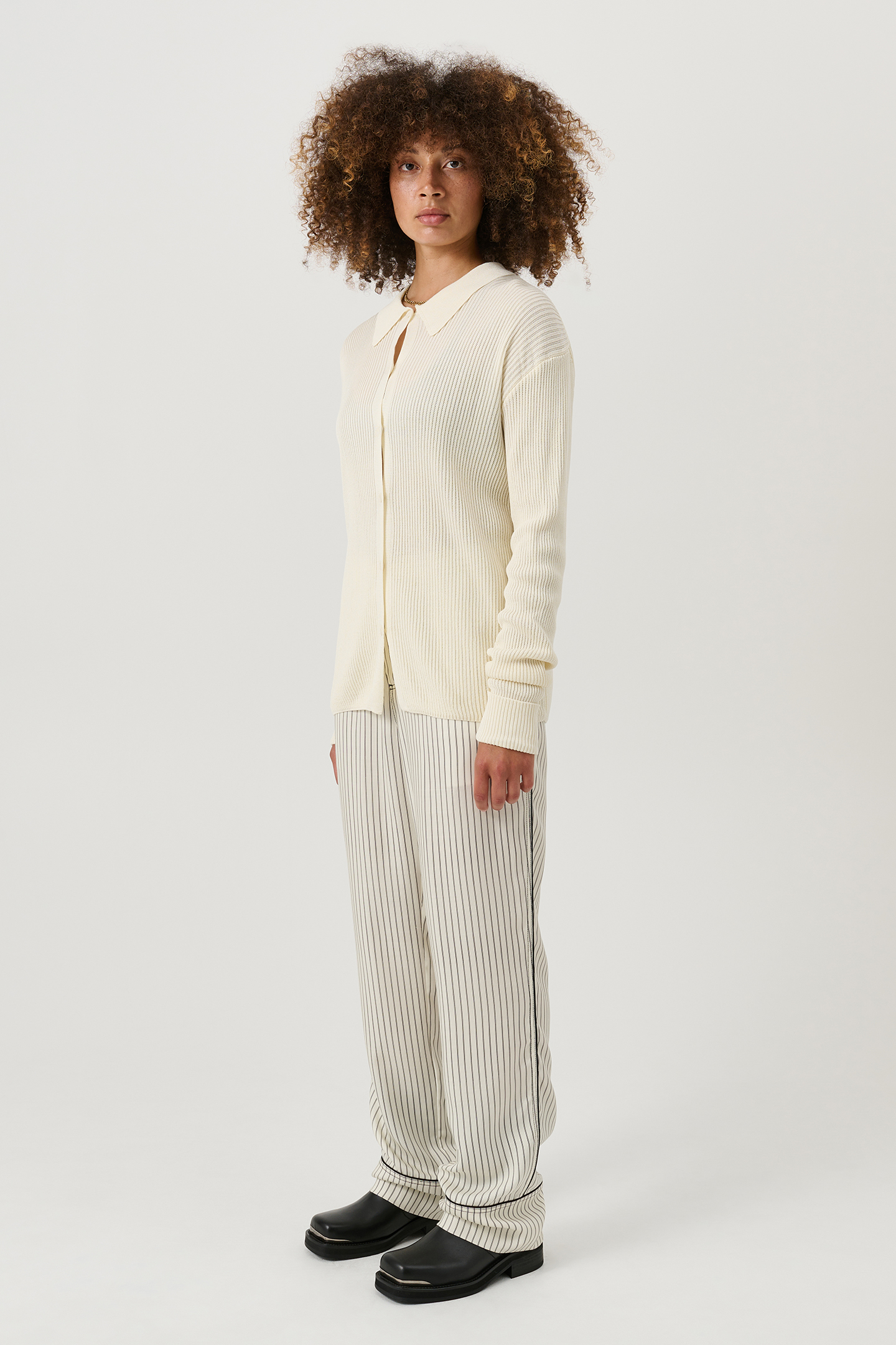 PAUL LONGSLEEVED POLO OFF WHITE 3