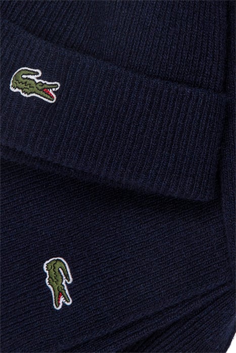 BEANIE SET NAVY BLUE 3