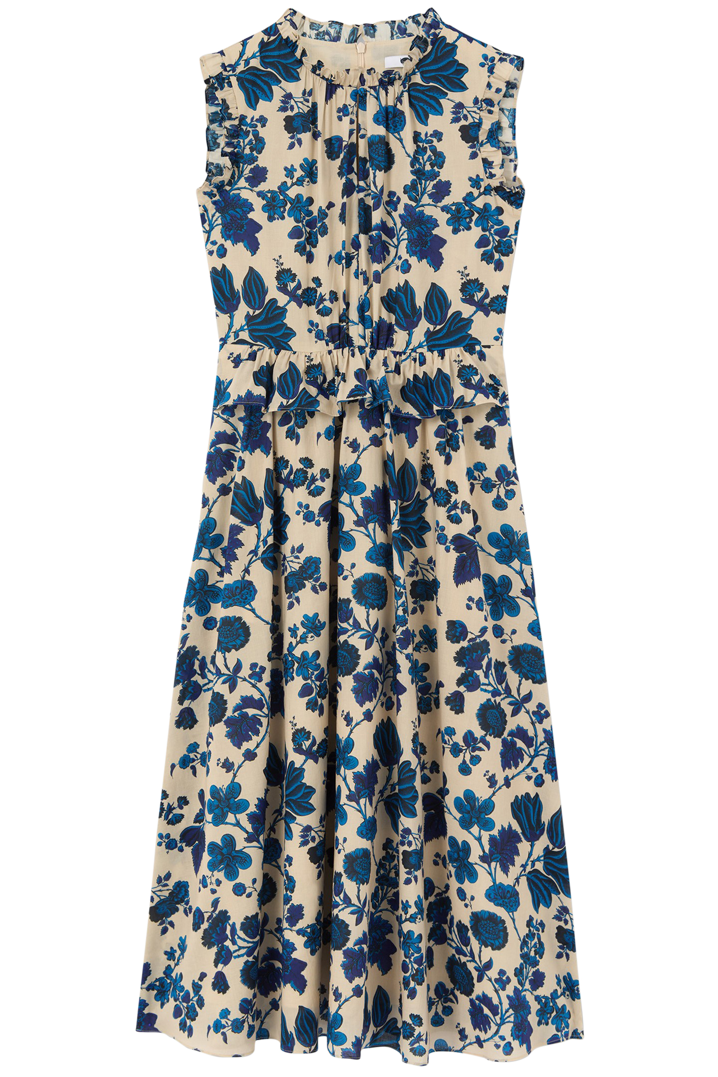 DR ISOLDE BELTED DRESS BLUE 3