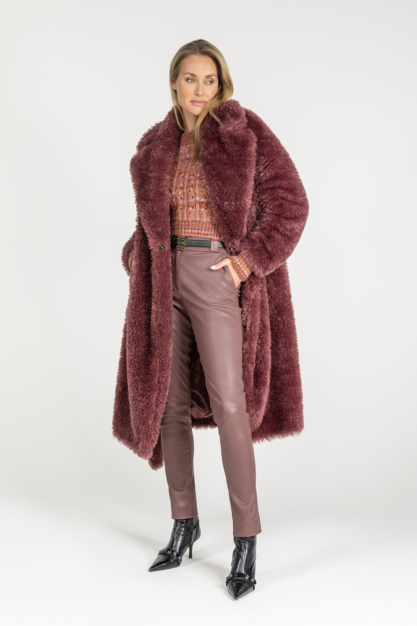 CHANTELLA COATS DUSTY ROSE 5