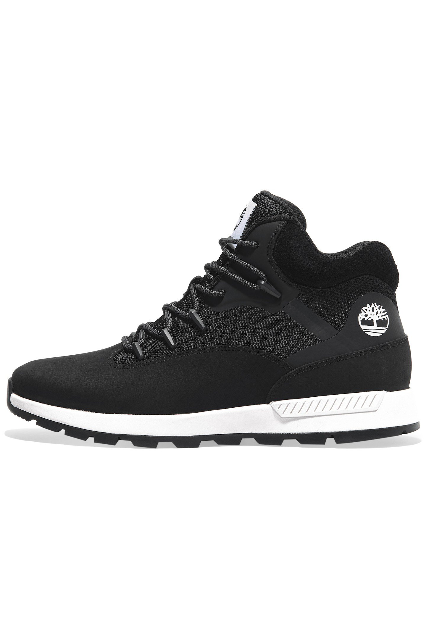 SPRINT TREKKER MID LACE UP SNEAKER BLACK NUBUCK 8