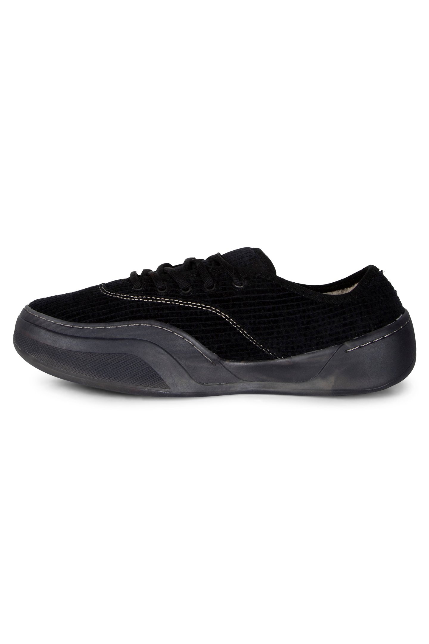 ERL – UNISEX CORDUROY COUPE SNEAKERS DARK BLACK 3