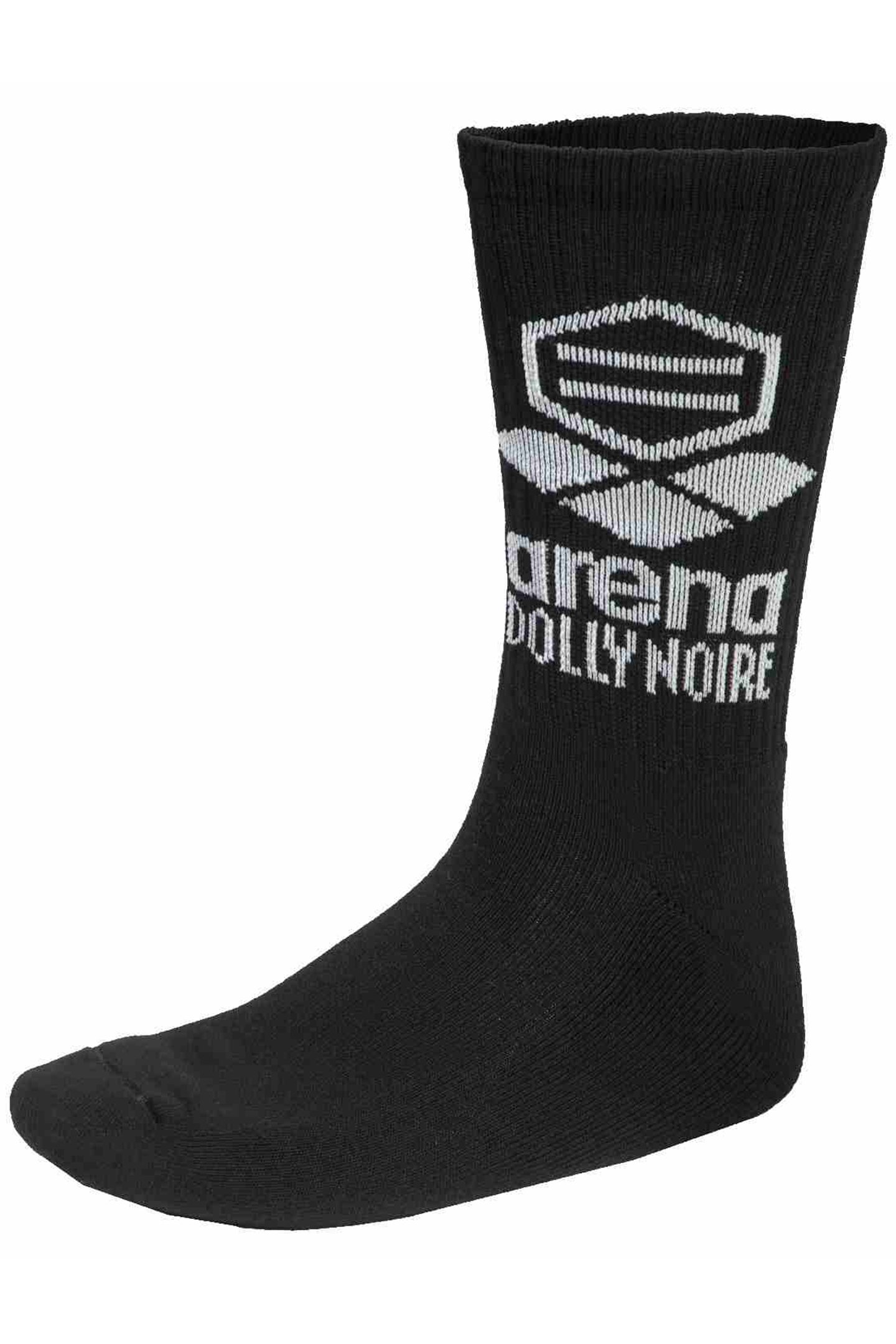 ARENA/DOLLY NOIRE SOCKS BLACK-WHITE 1