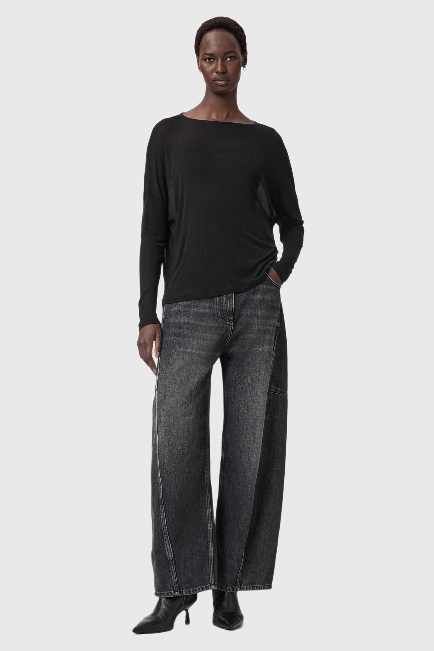 FRANCESCO RITA TEE BLACK 2