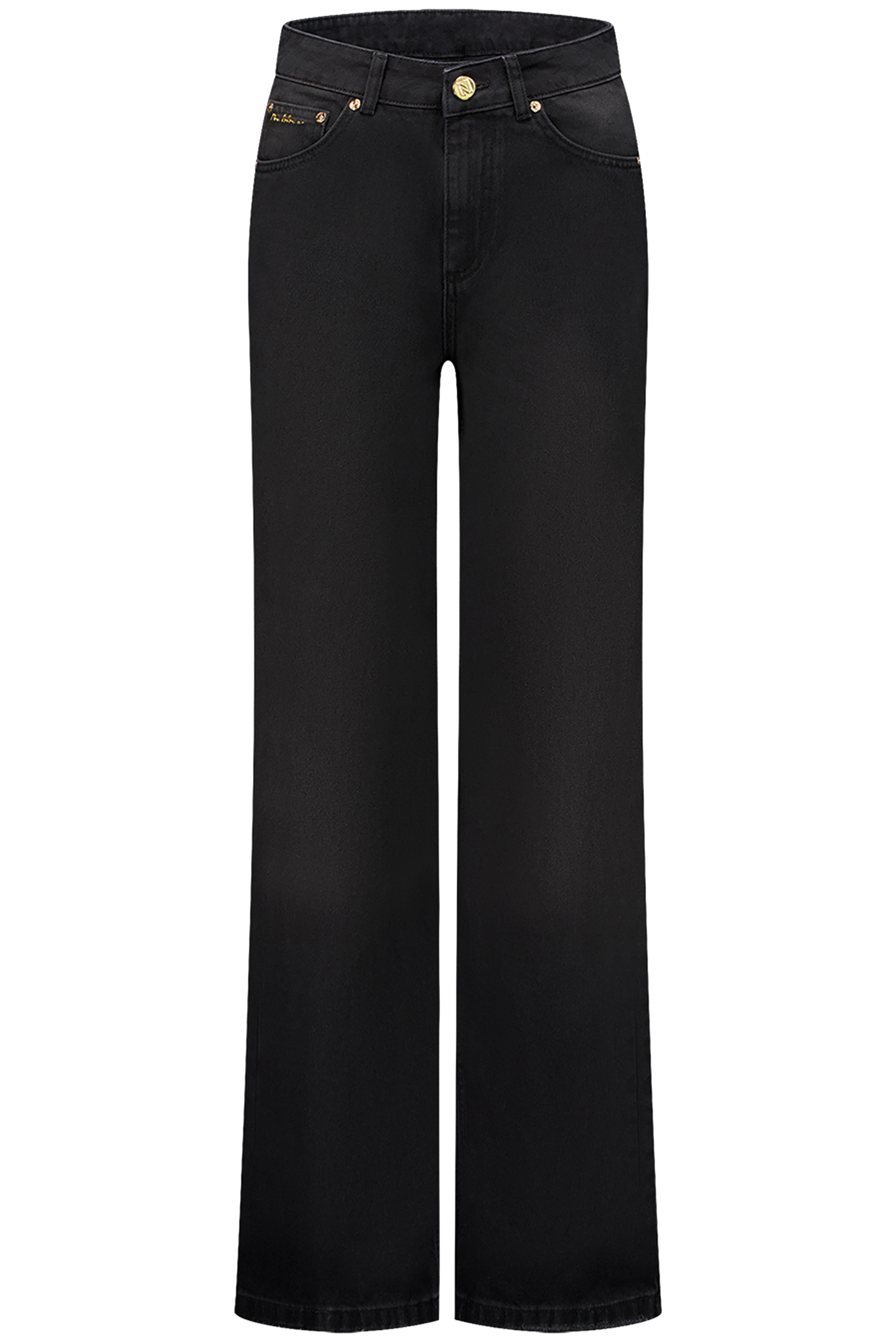 ERODE WIDE LEG JEANS BLACK 2