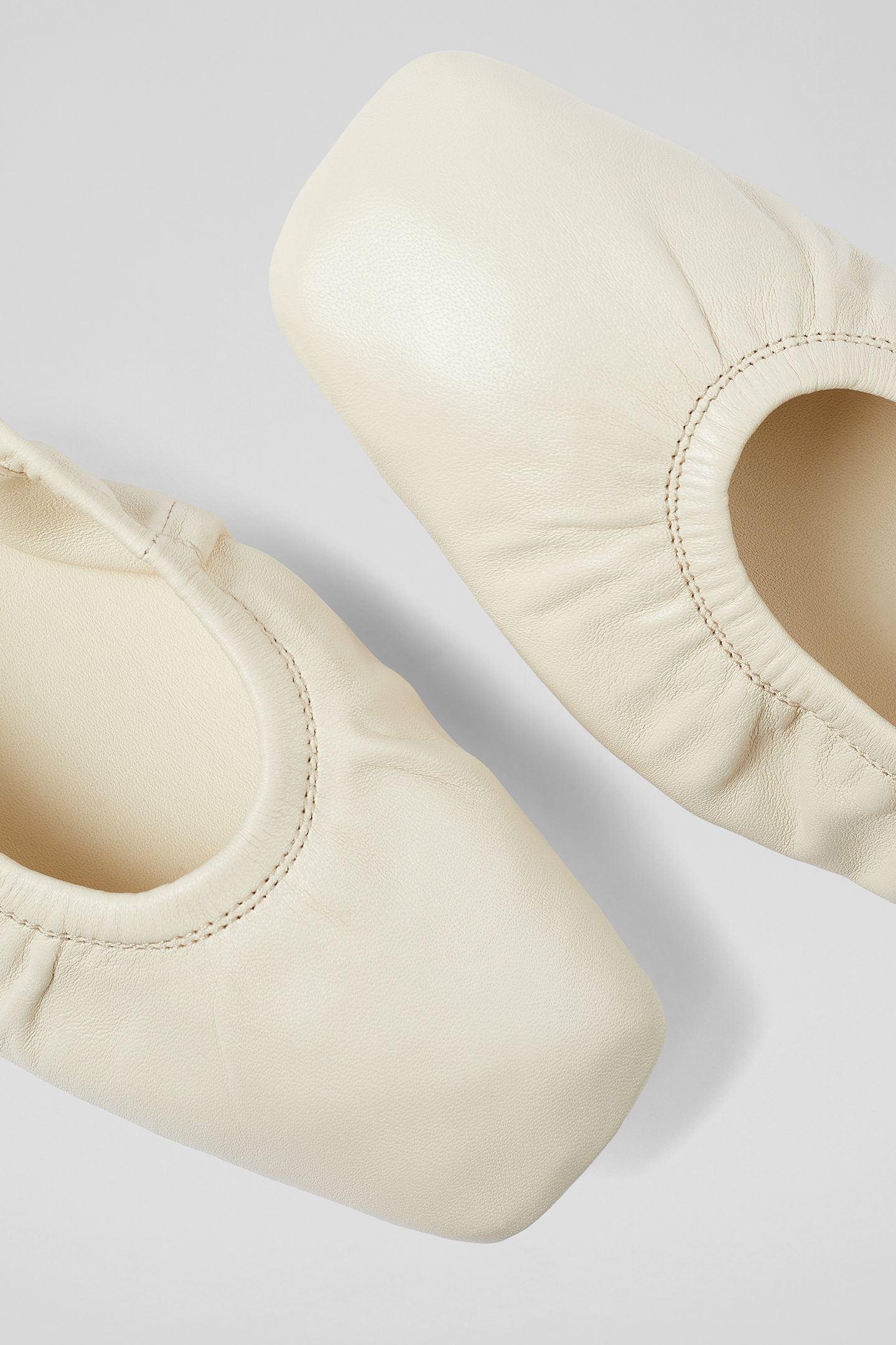 FL TAYLA FOLDED BALLERINA ECRU 7