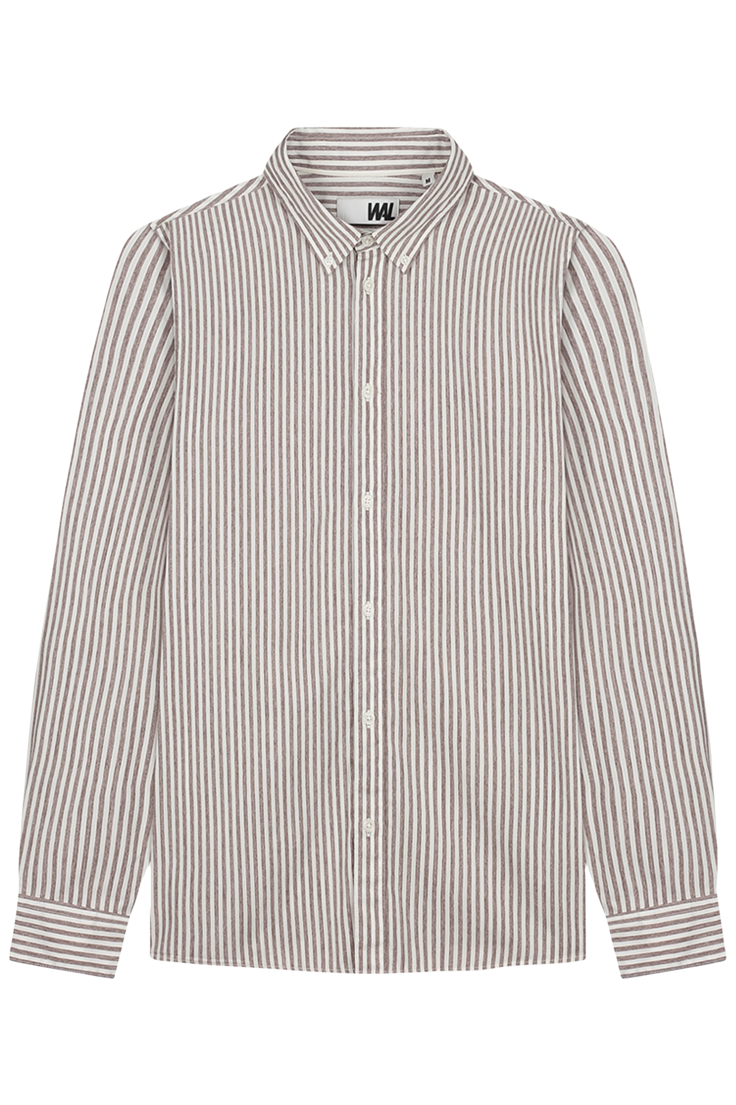 WAL – JAMES SHIRT BROWN STRIPED 4