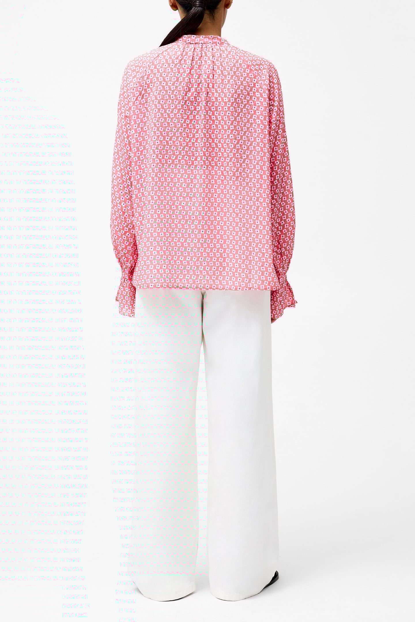 ABILENE FIL COUPE SHIRT RASPBERRY PINK 2