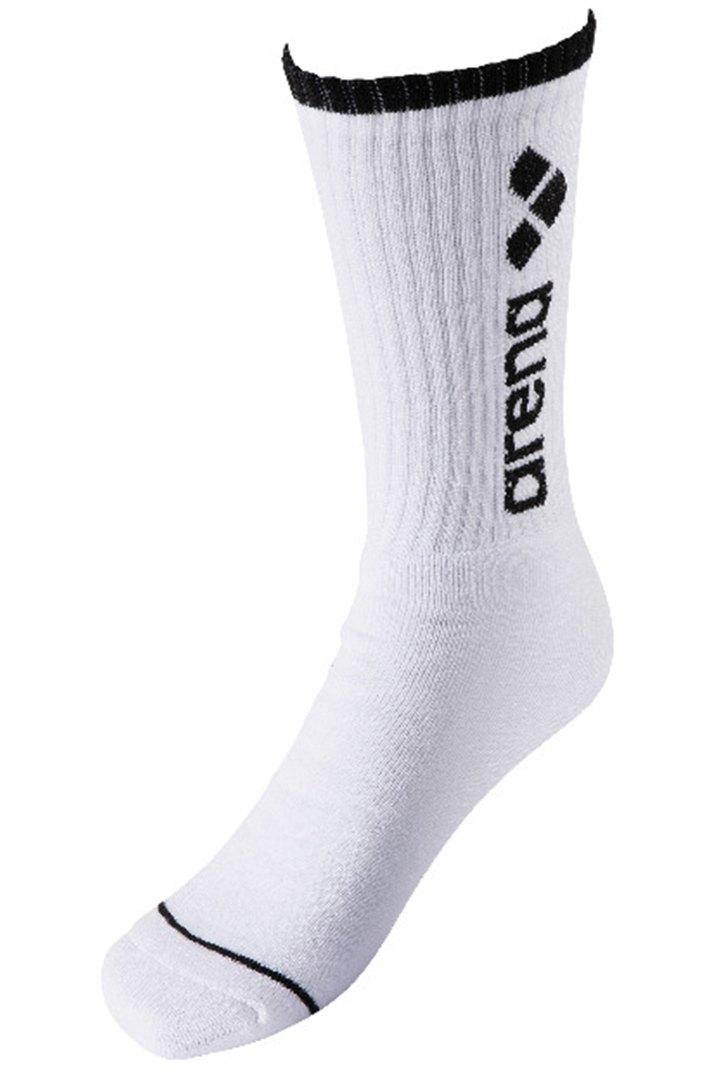 TEAM SOCKS WHITE-BLACK 4