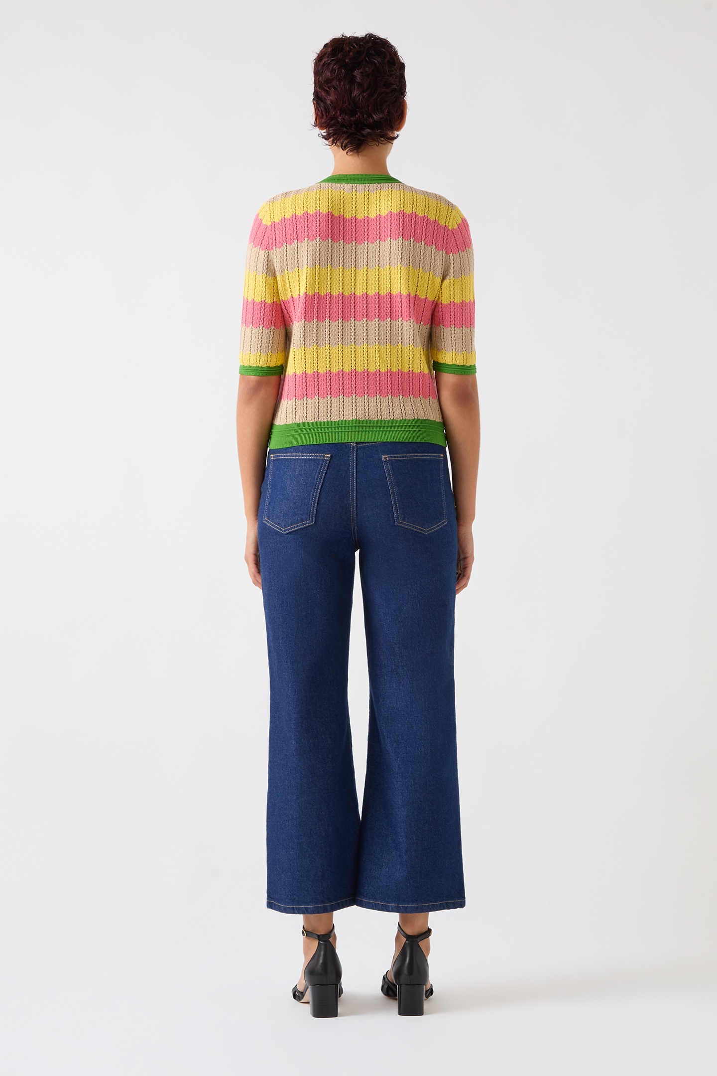 TK CINZIA ZIG ZAG KNIT GREEN 2