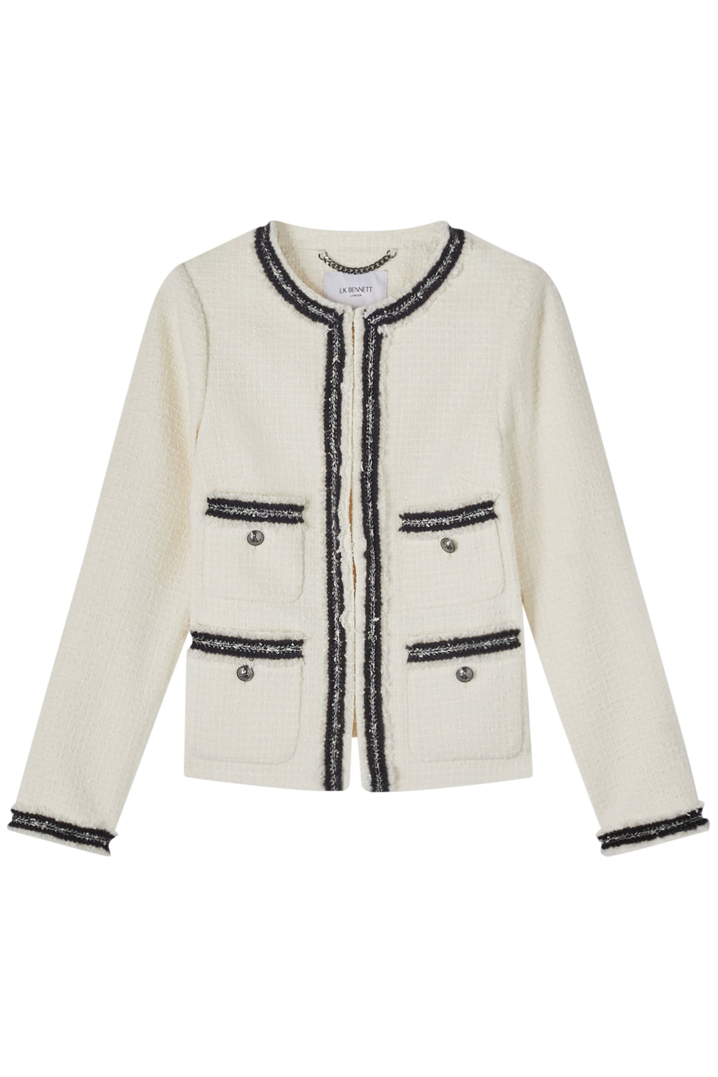 JK CHARLEE - BOUCLE TRIM CREAM 4