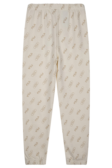 GIRLS LOITZENDORF AOP SWEAT PANTS ANTIQUE WHITE PILL LOGO AO 2