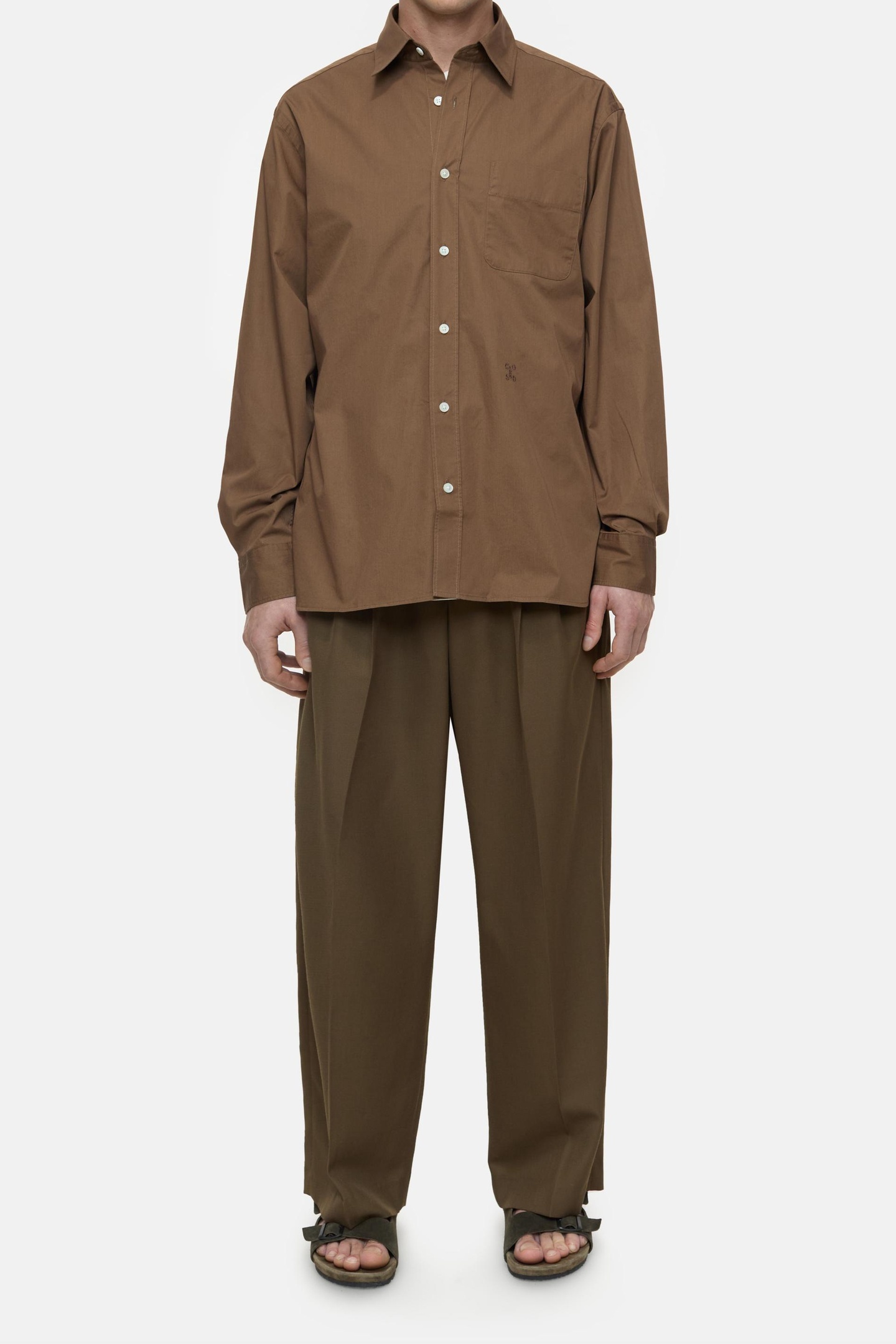 LONGSLEEVE SHIRT TEAK WOOD 1