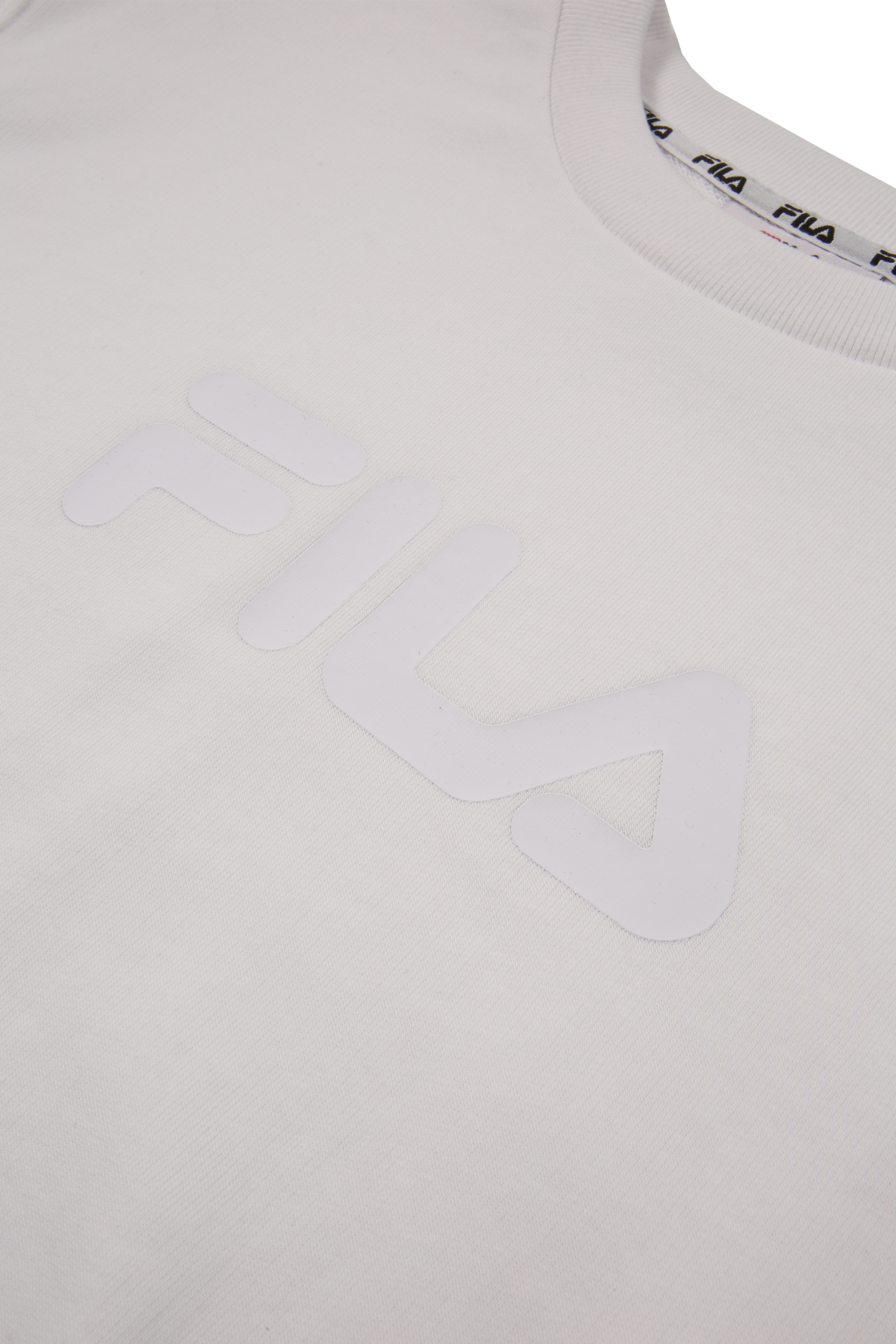 UNISEX ZANTEN LOGO CREW SWEAT BRIGHT WHITE 3