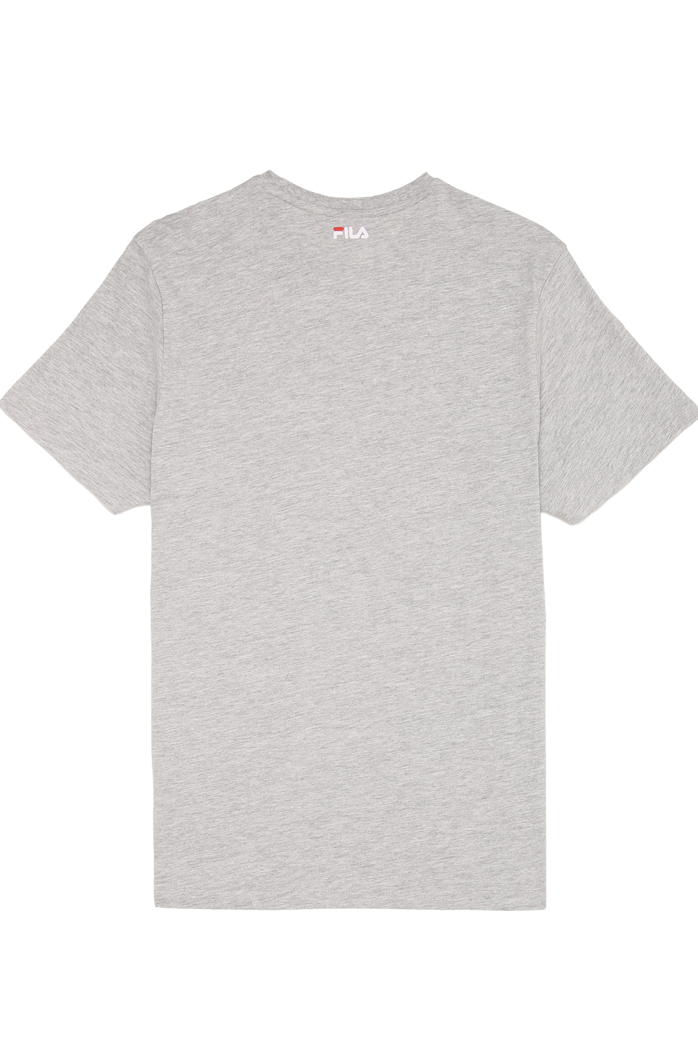 SIDNEY TEE WITH BLOCK STRIPES LIGHT GREY MELANGE 2